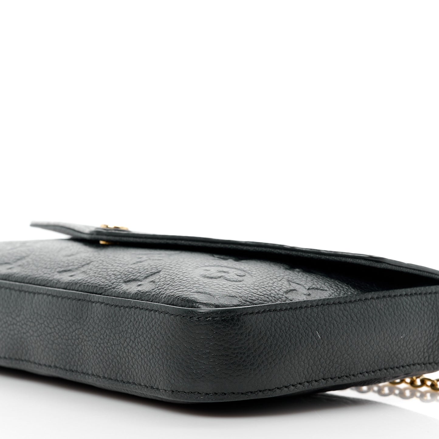 Empreinte Pochette Felicie Chain Wallet Black