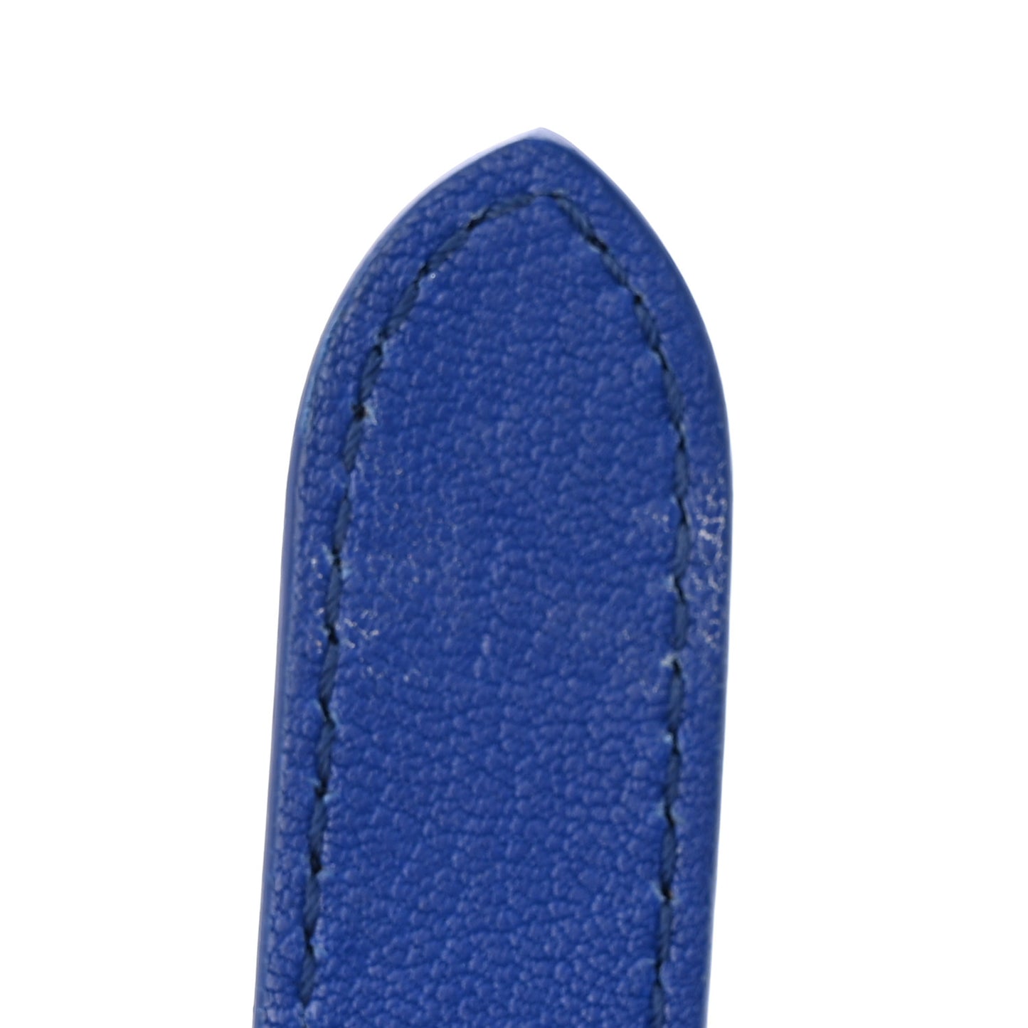 Calfskin Casual Trip Waist Bag Blue