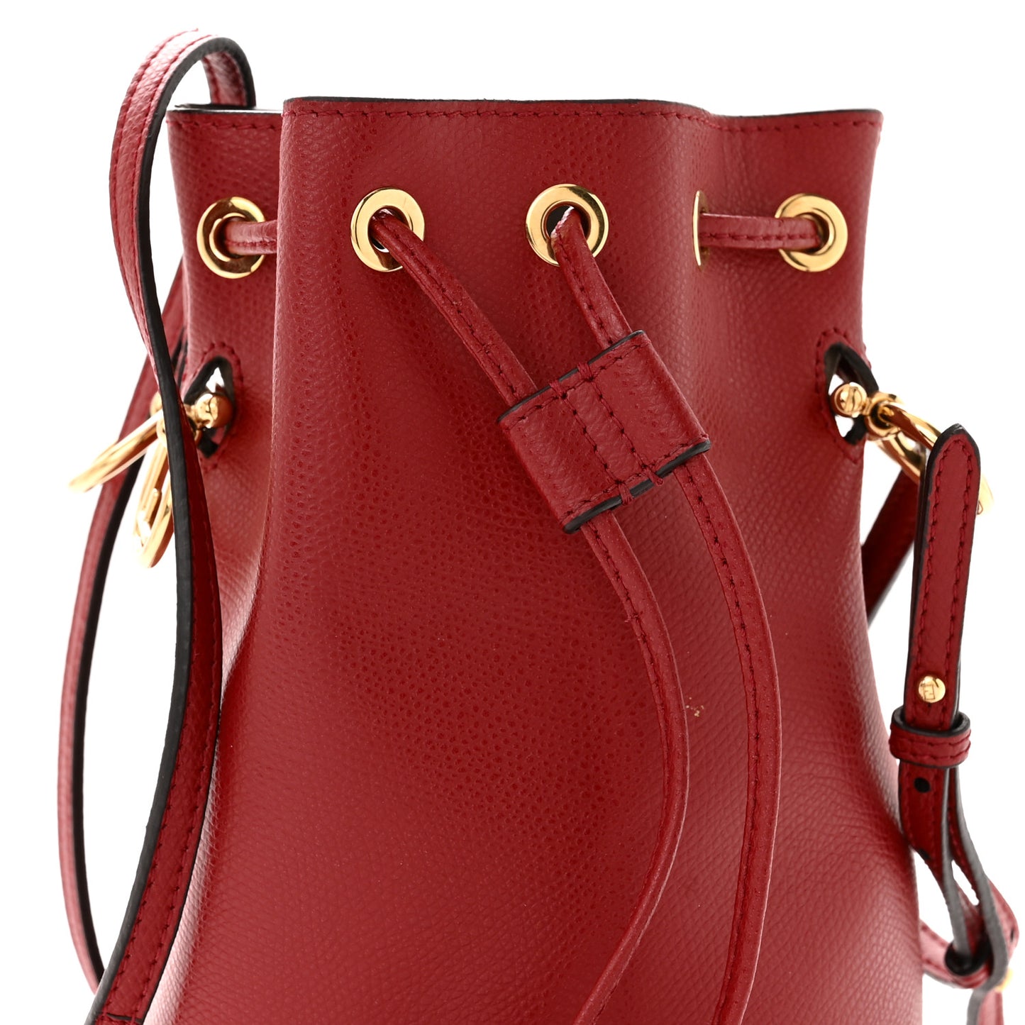 Vitello Cruise F is Fendi Mini Mon Tresor Bucket Bag Fragola