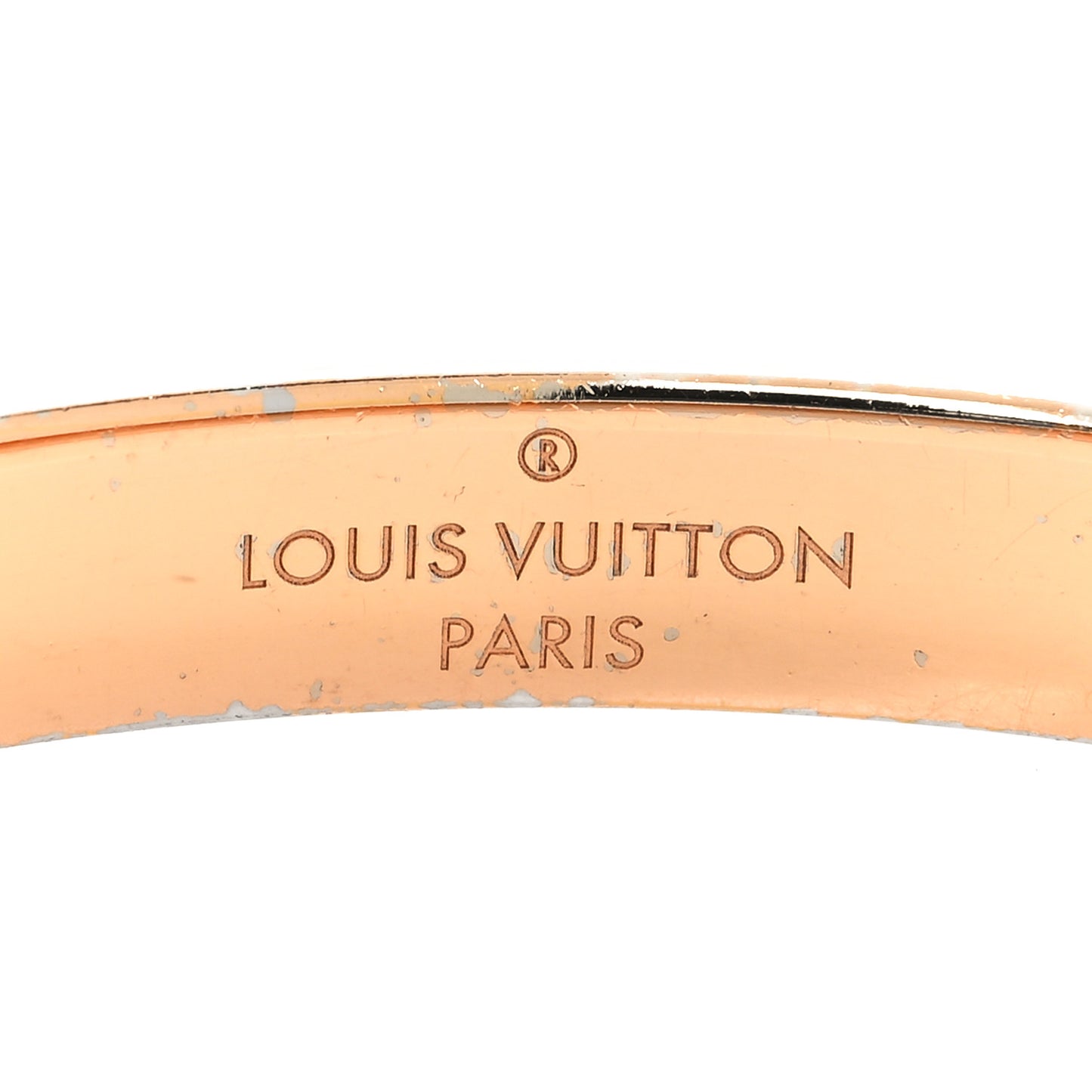 Brass Monogram Nanogram Cuff S Gold