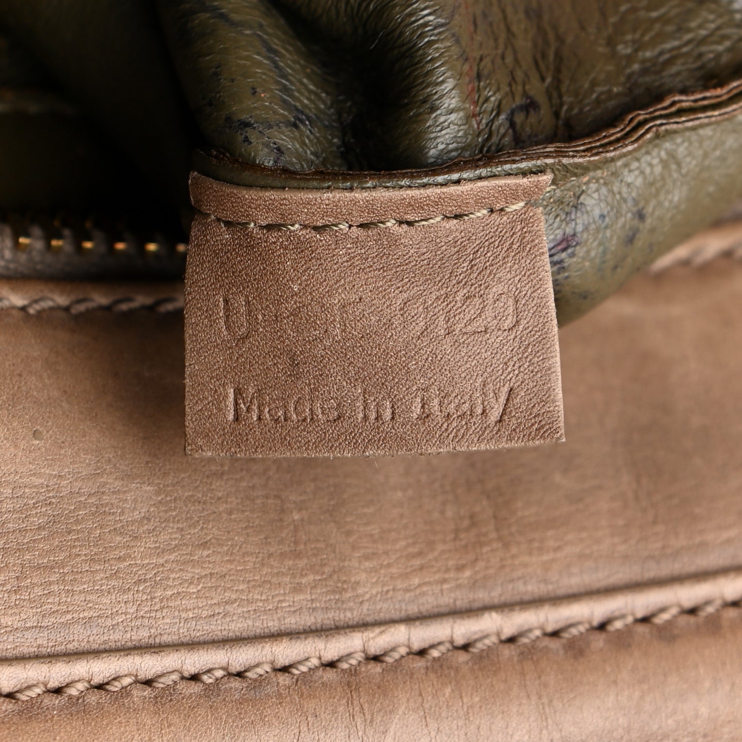 Nubuck Elephant Calfskin Mini Luggage