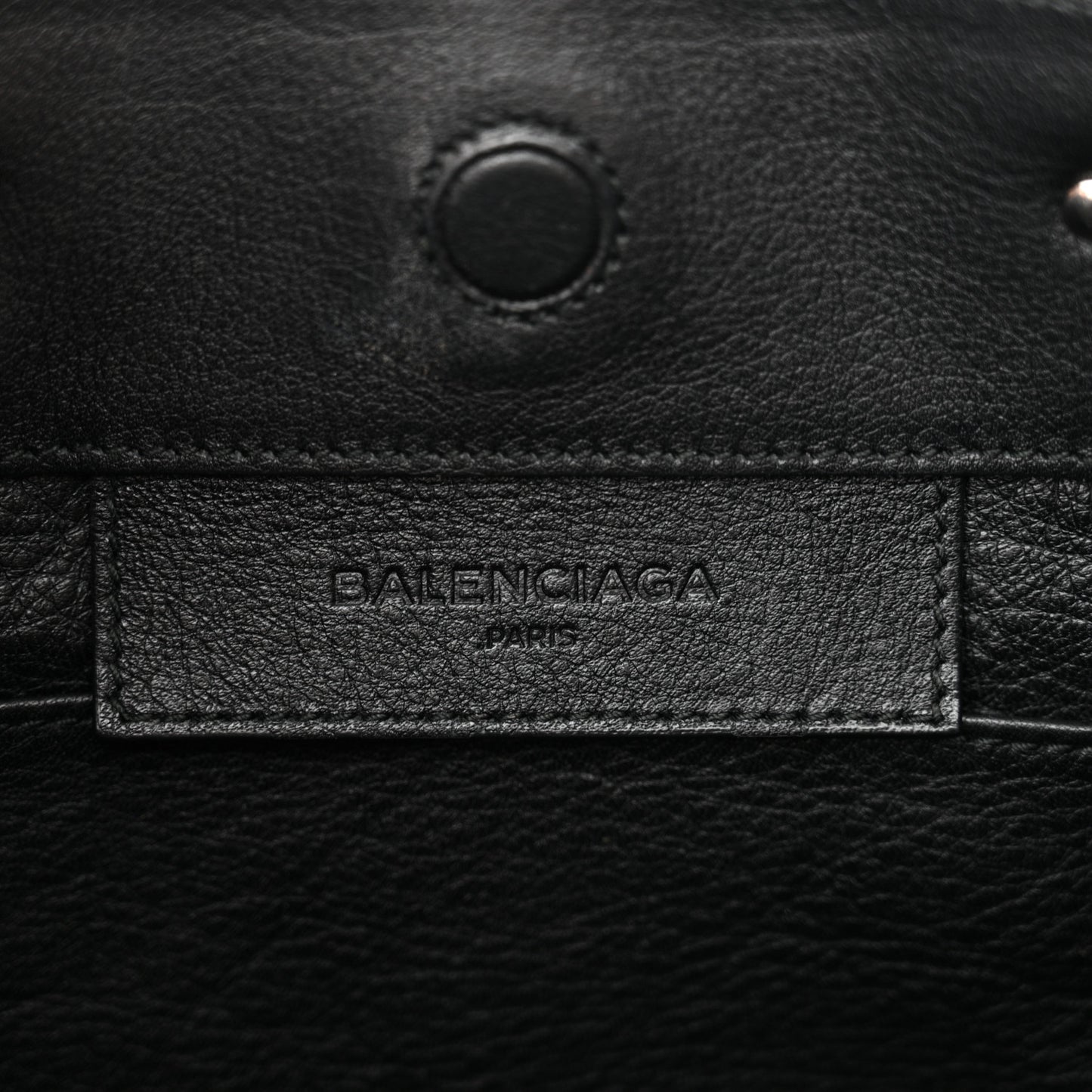 Calfskin Papier Mini A4 Tote Black