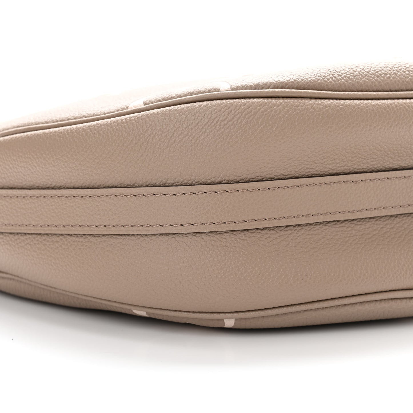 Empreinte Monogram Giant Loop Hobo Dove Gray Cream