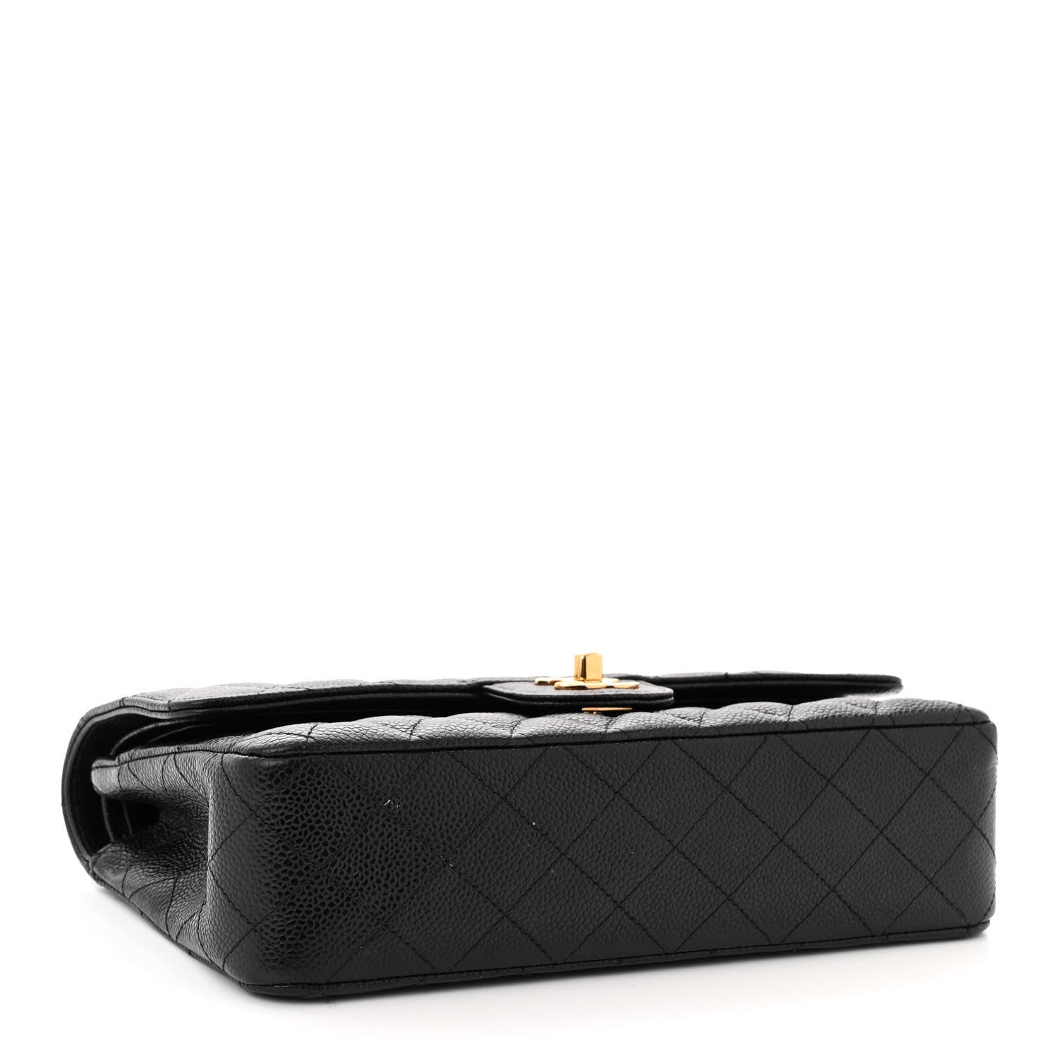 Chanel Caviar Quilted Medium Double Flap Black 4 of 11