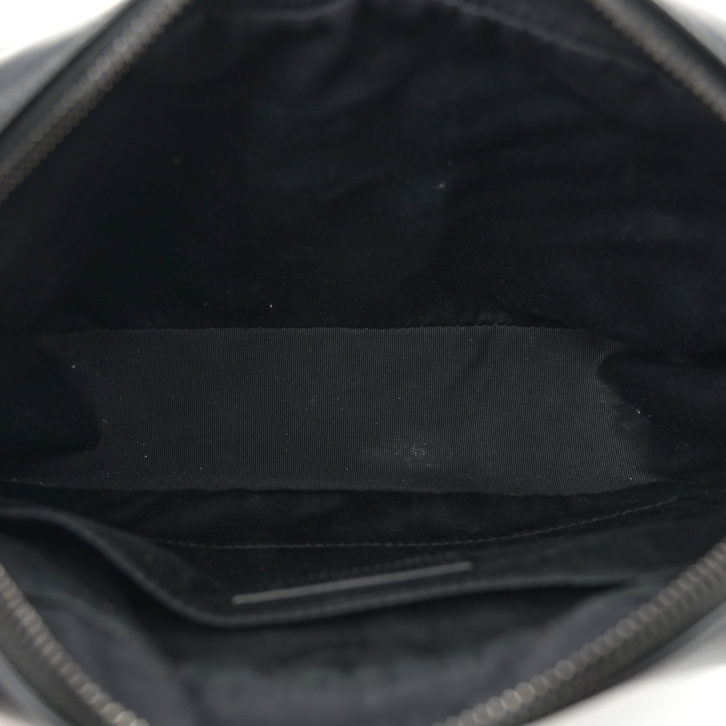 Calfskin Matelasse Monogram Monochrome Lou Camera Bag Black