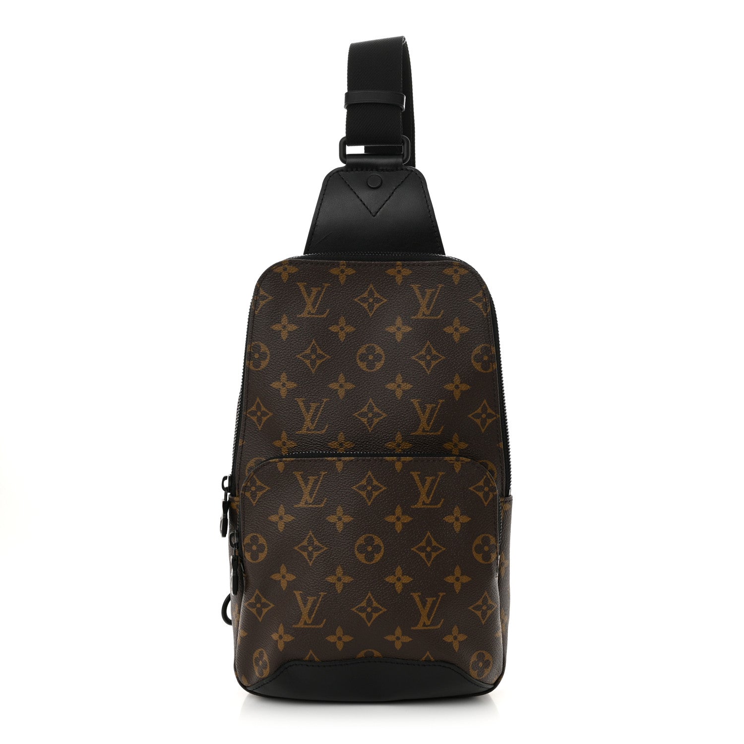 Louis Vuitton Monogram Macassar Avenue Sling Bag 1 of 11