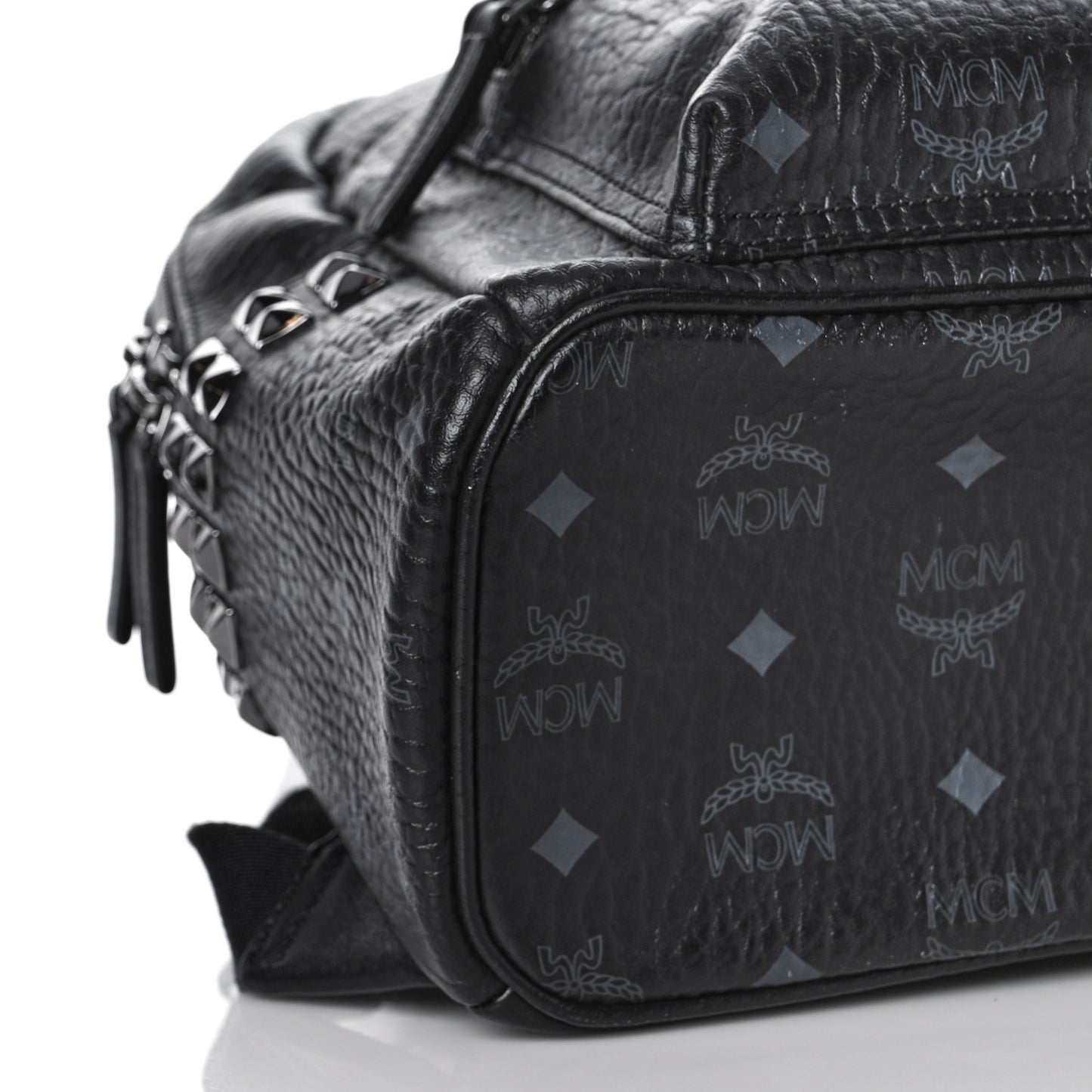 Visetos Small Side Stud Stark Backpack Black