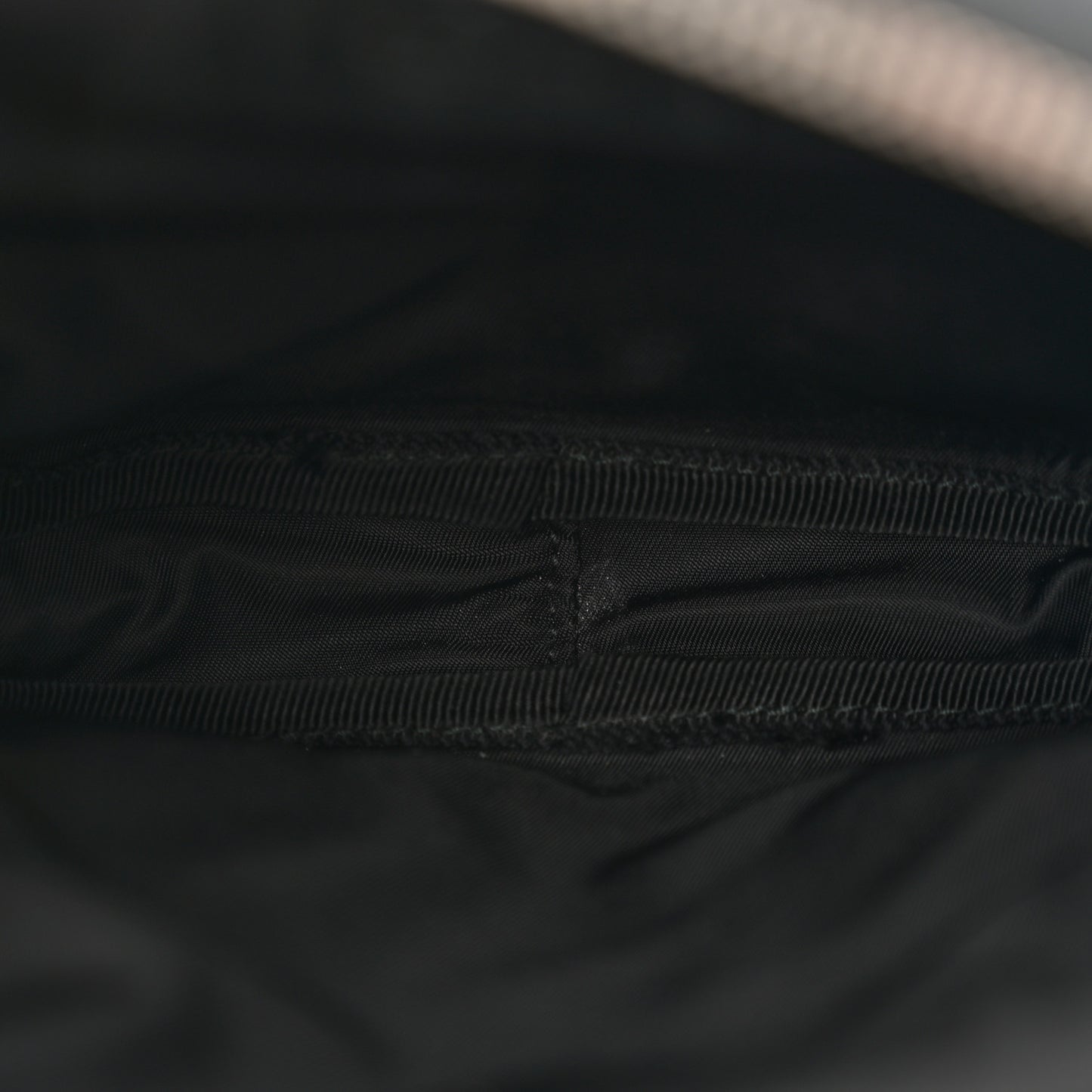 GG Supreme Monogram Web Belt Bag Black