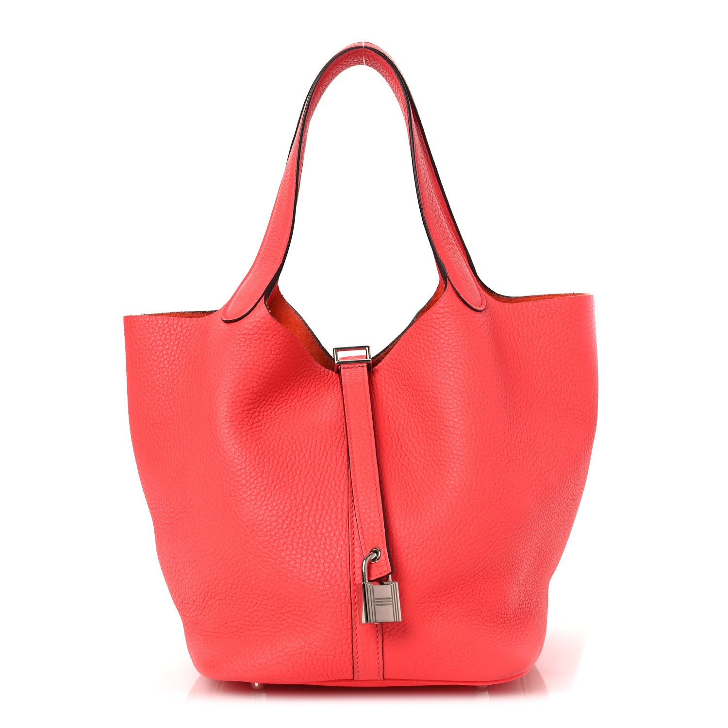 Hermes Taurillon Clemence Picotin Lock 22 MM Rose Jaipur 1874898