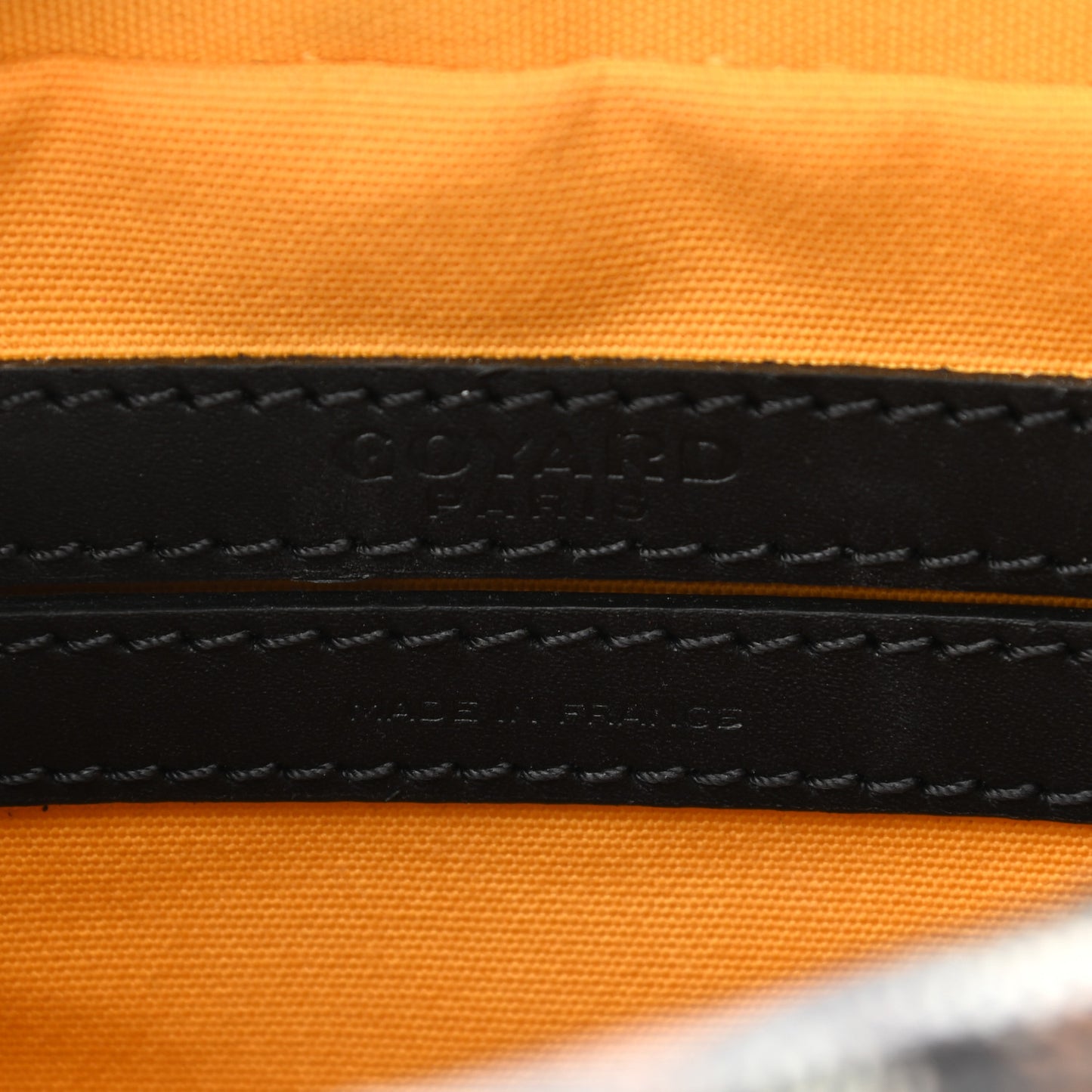 Goyardine Sac Cap Vert Black