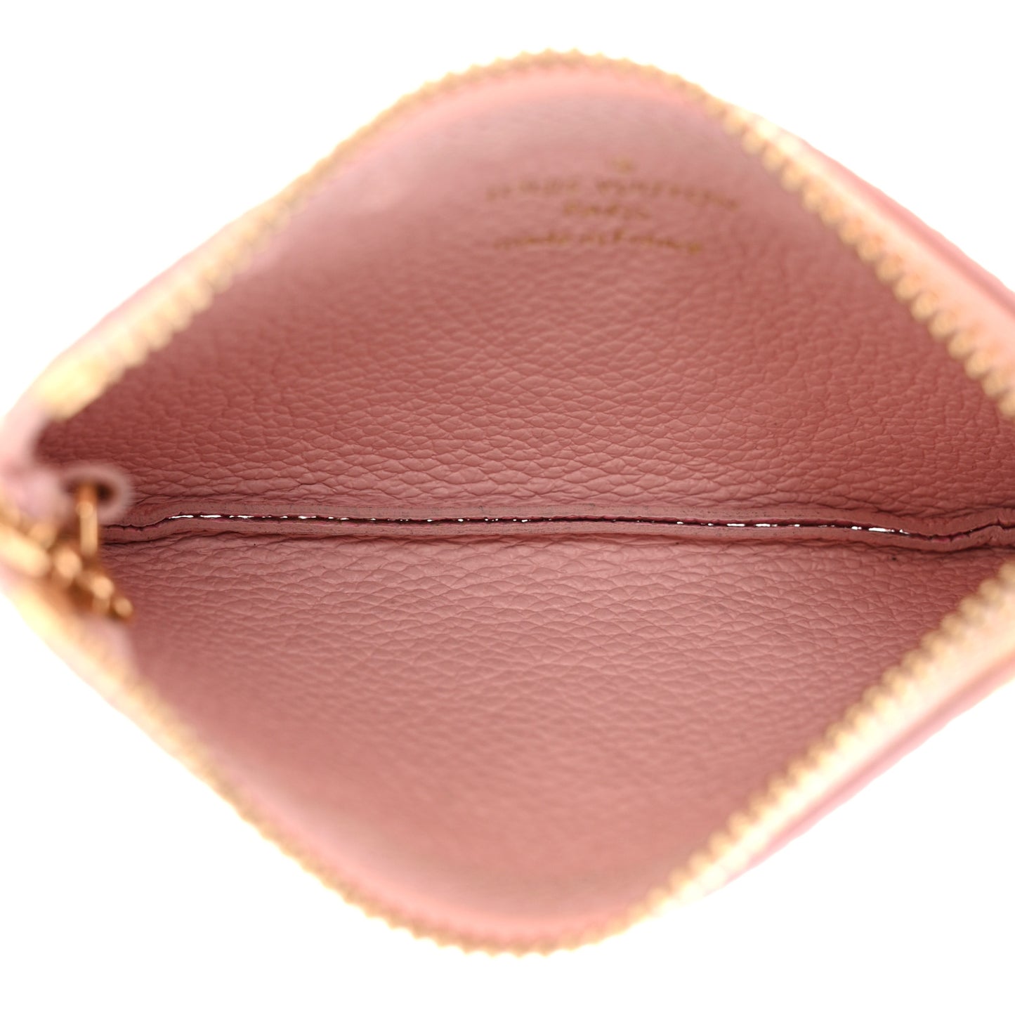 Empreinte Monogram Summer Stardust Key Pouch Pink