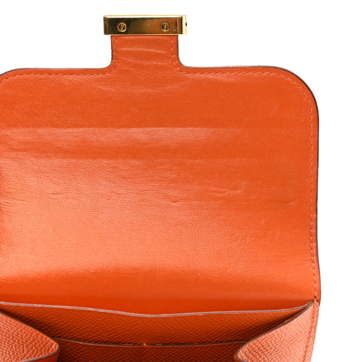 Epsom Constance Short Wallet Orange