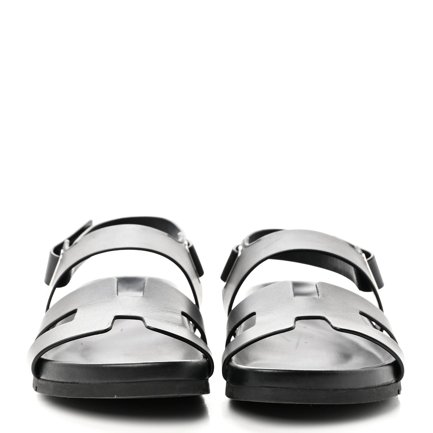 Calfskin Womens Takara Sandals 38 Black