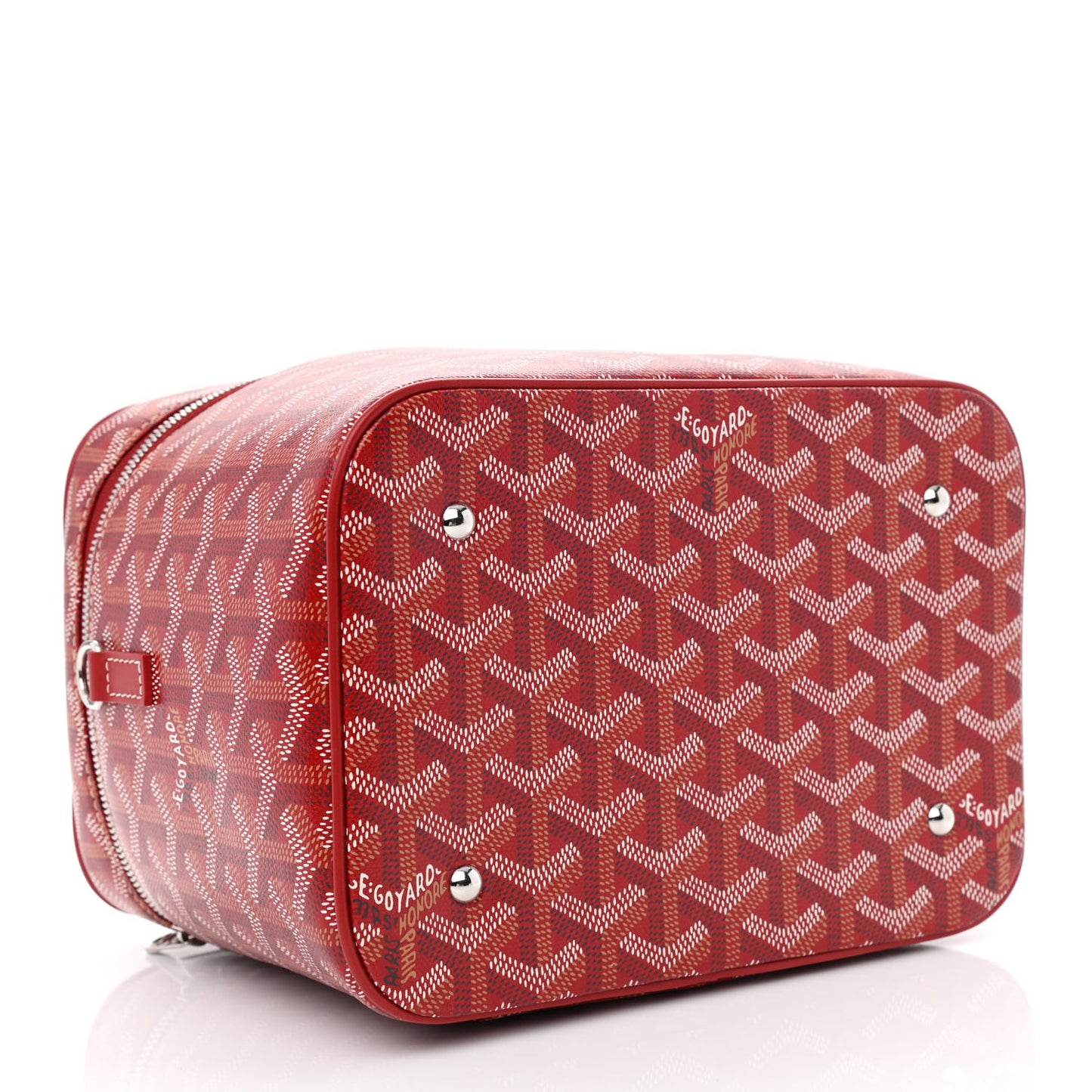 Goyardine Muse Vanity Case Red