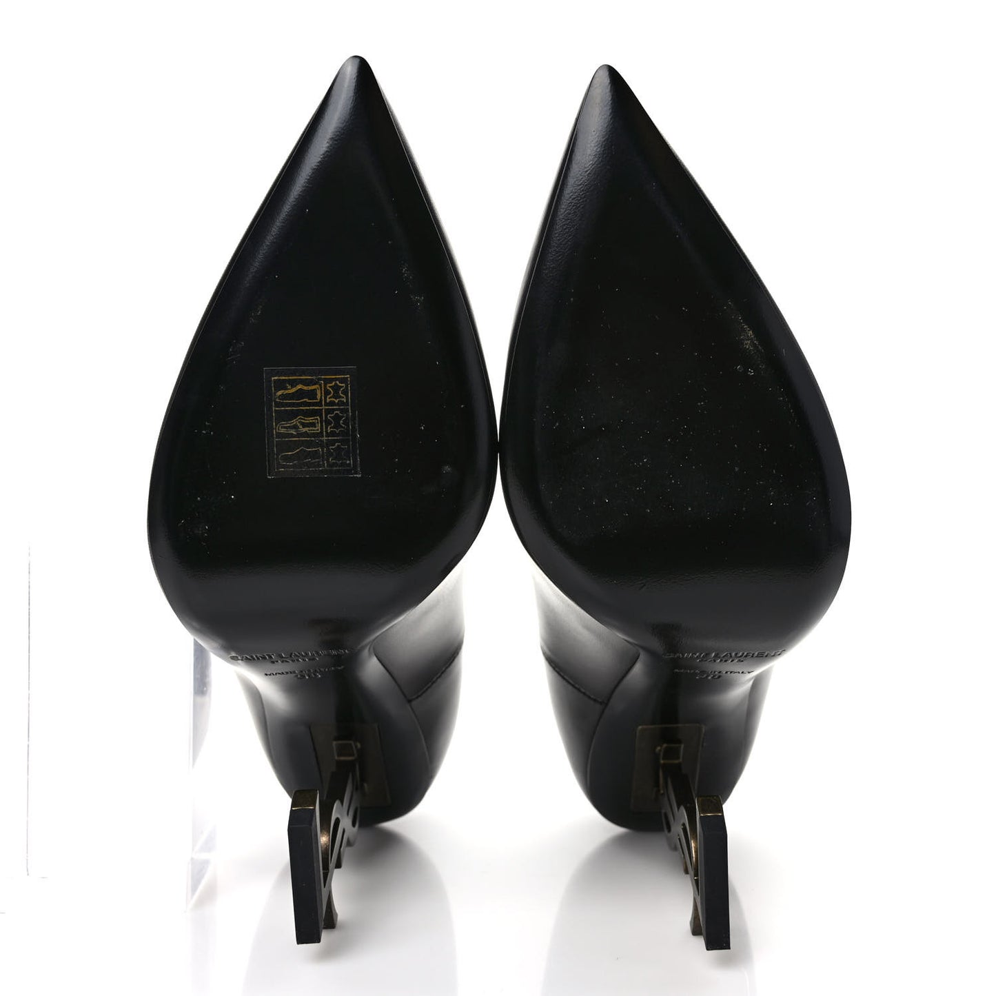 Calfskin Opyum 100 Pumps 38 Black