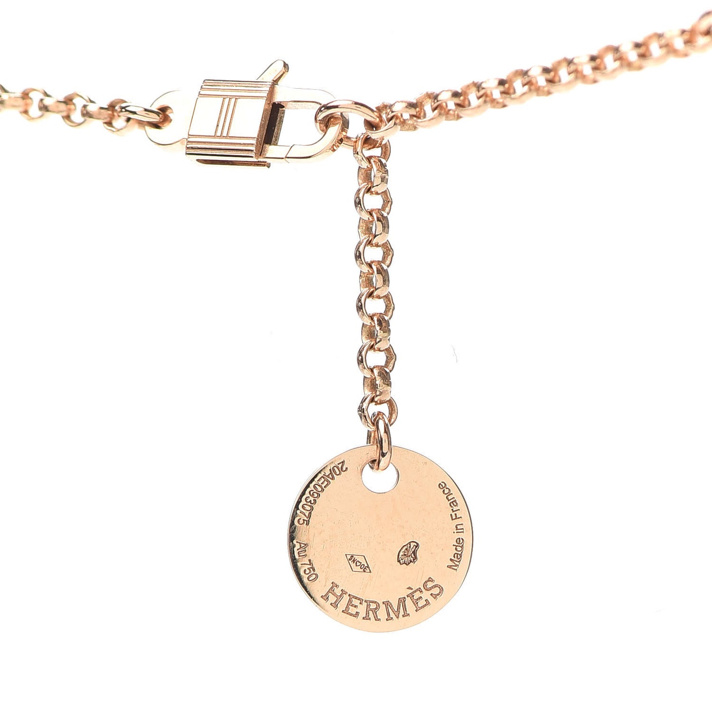 18K Rose Gold PM Kelly Clochette Necklace