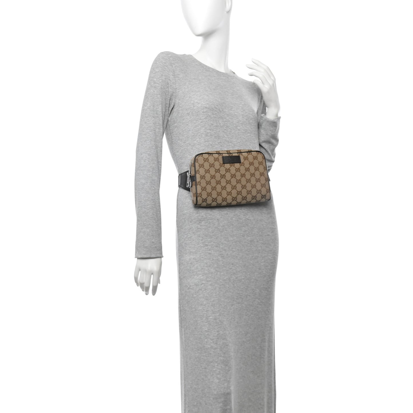Monogram Belt Bag Dark Brown