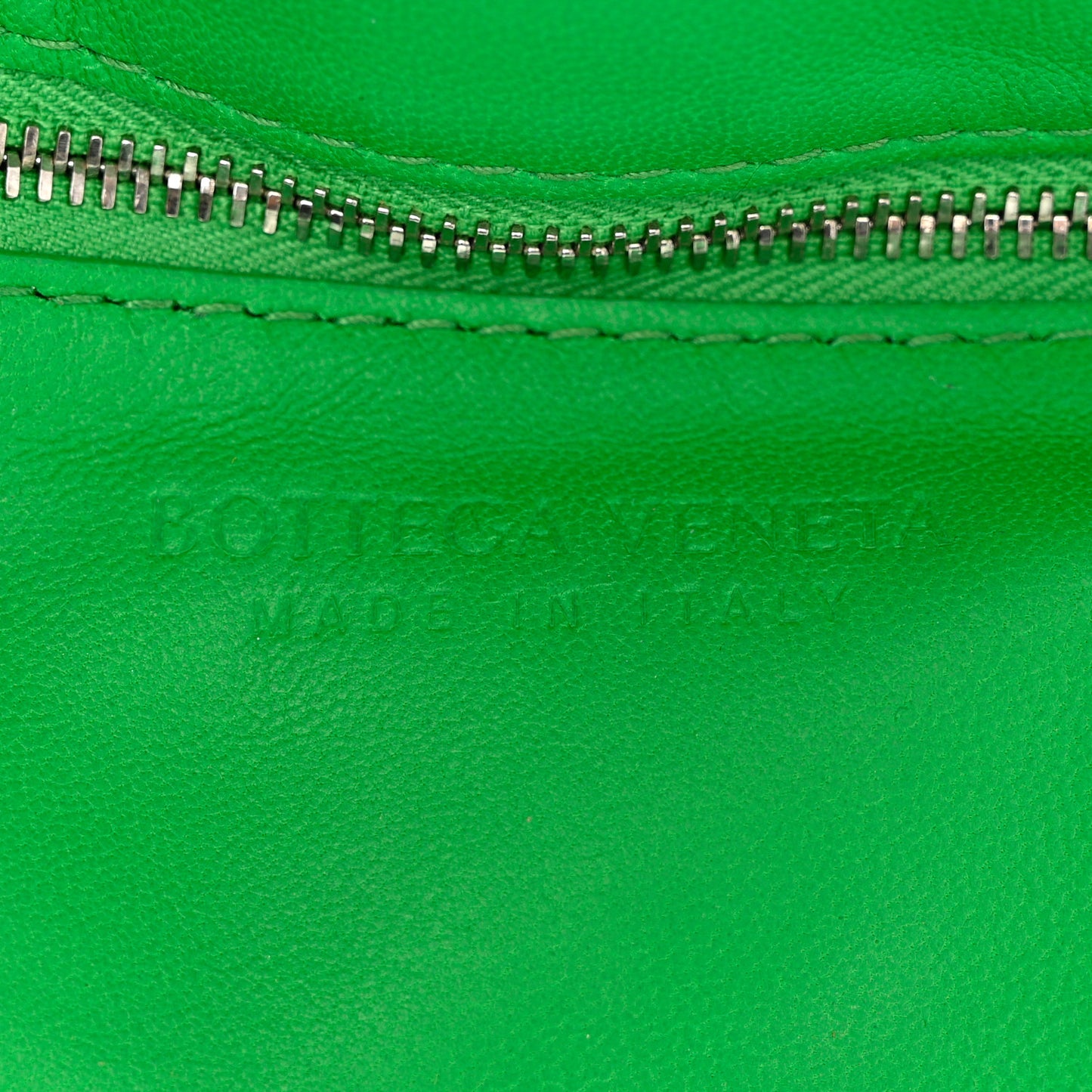 Nappa Maxi Intreccio Padded Cassette Crossbody Bag Parakeet