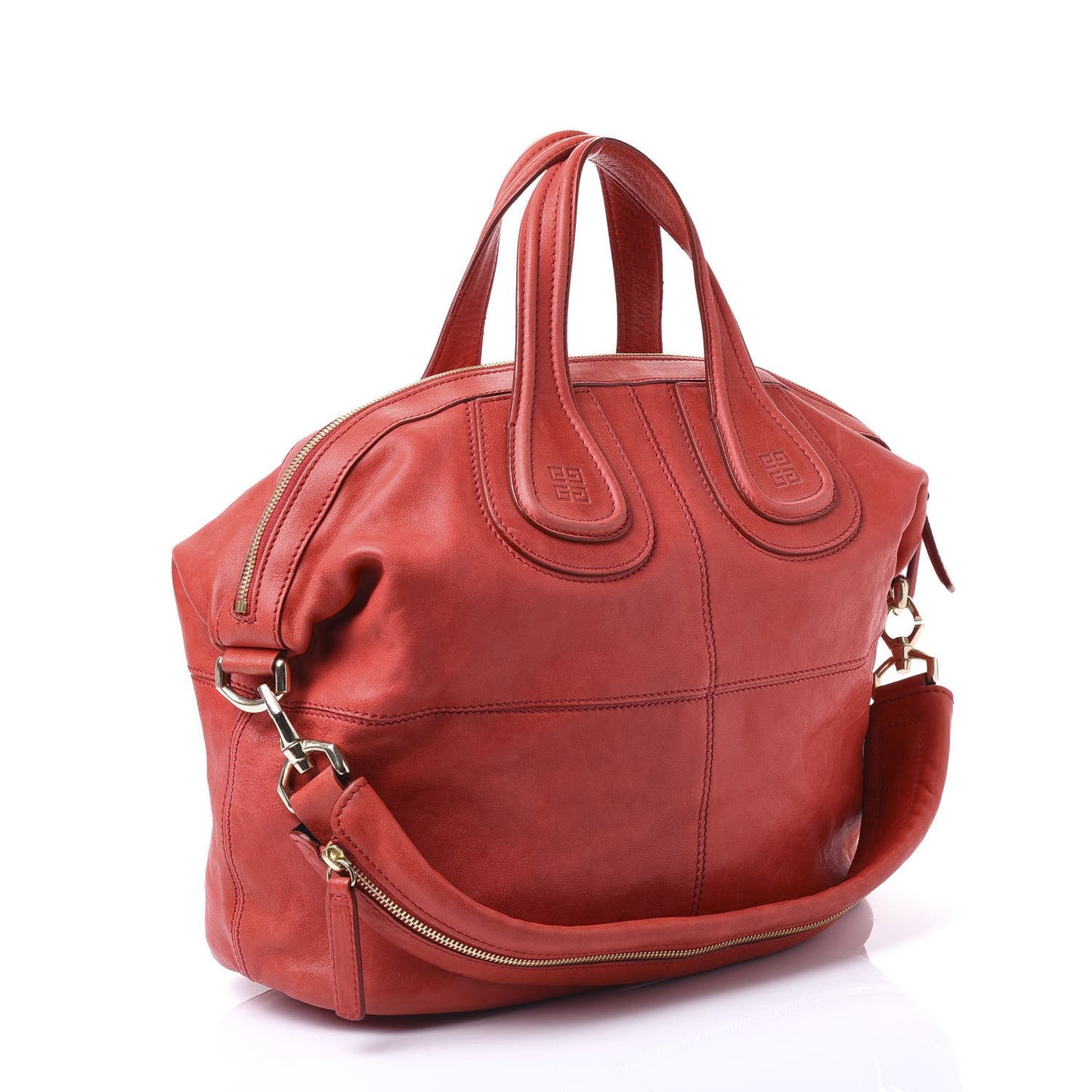 Lambskin Small Nightingale Red