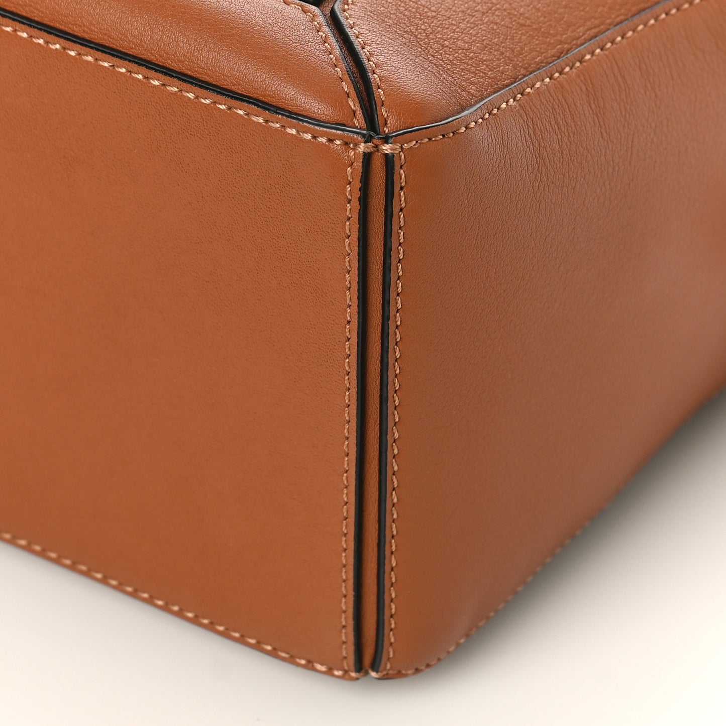 Calfskin Small Puzzle Bag Tan