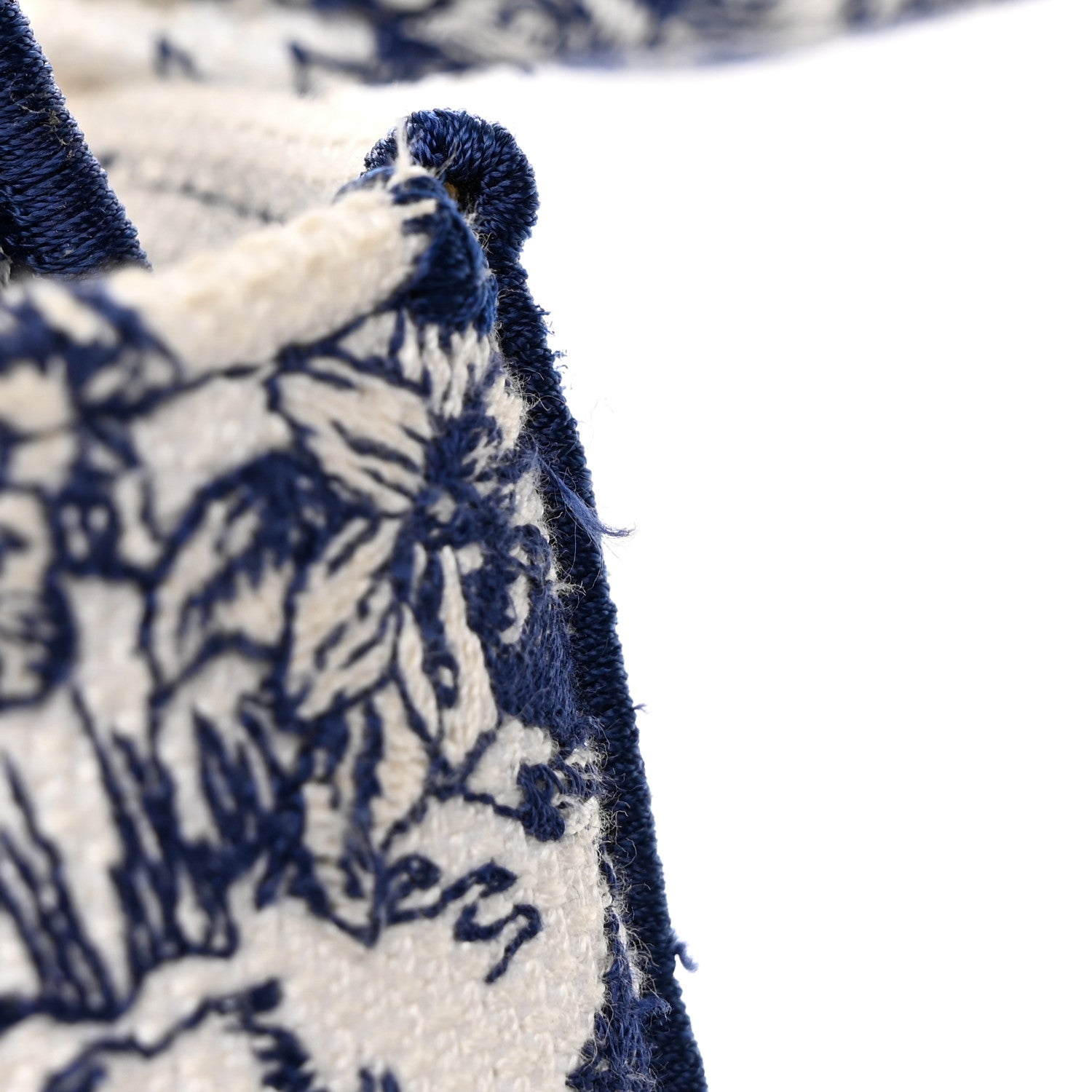 Christian Dior Canvas Reverse Embroidered Rêve d'Infini Medium Lady D-Lite Blue Multicolor 15 of 18