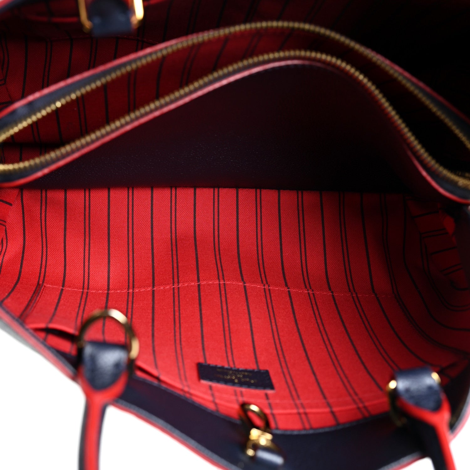 Louis Vuitton Empreinte Montaigne MM Marine Rouge 6 of 11