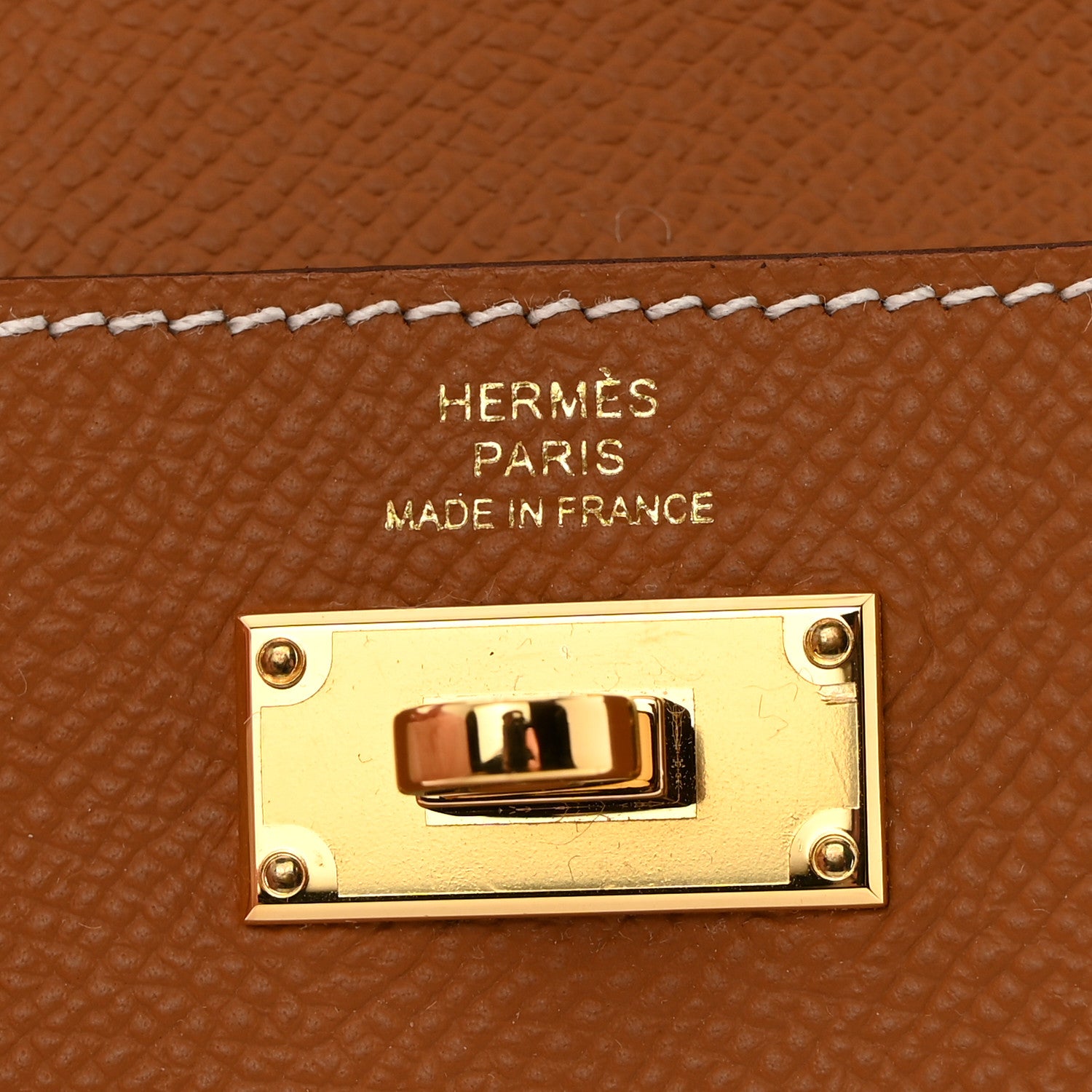 Hermes Epsom Kelly Pocket Compact Wallet Gold 6 of 8