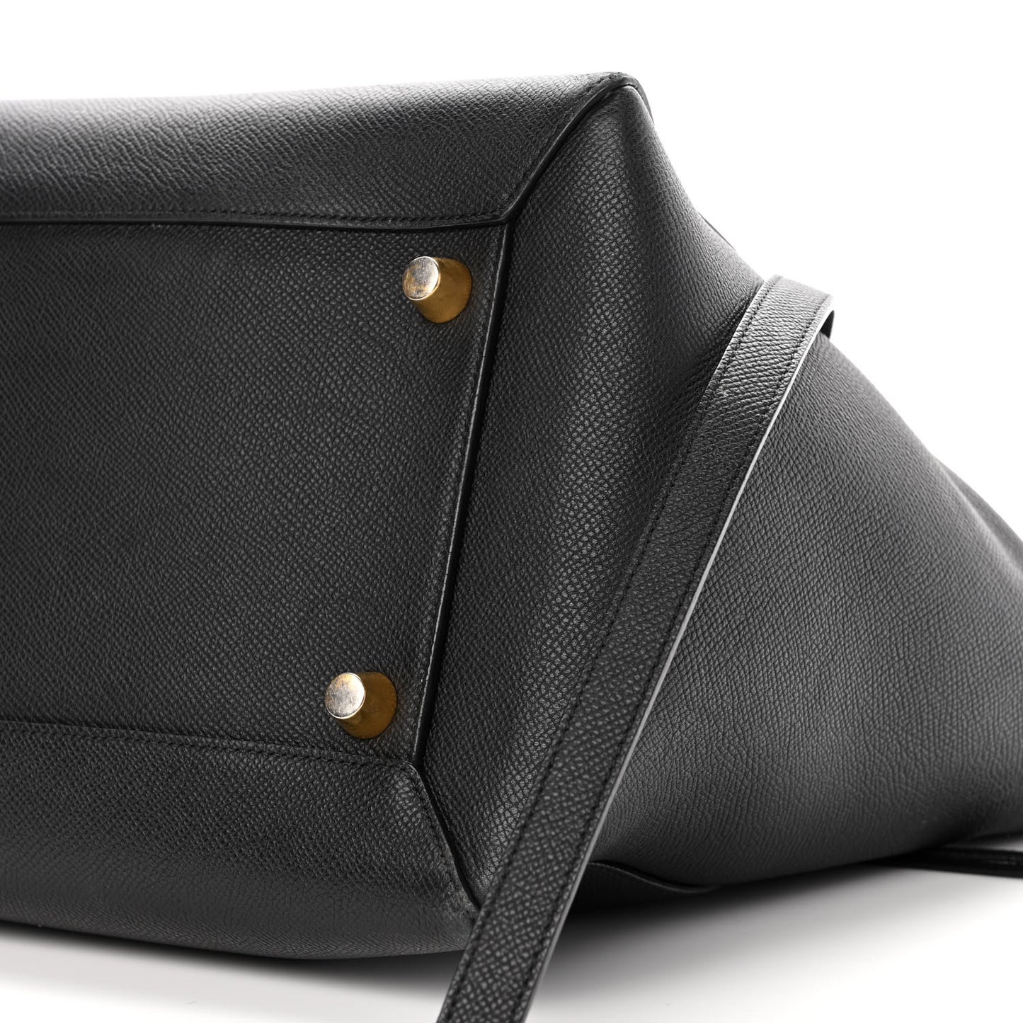 Grained Calfskin Small Belt Bag Black