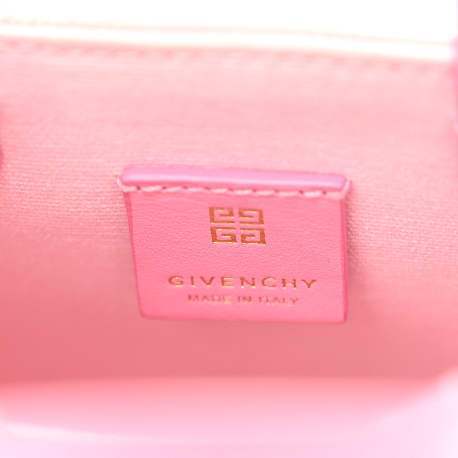 Givenchy Canvas Mini G Vertical Shopping Tote Bright Pink 6 of 10