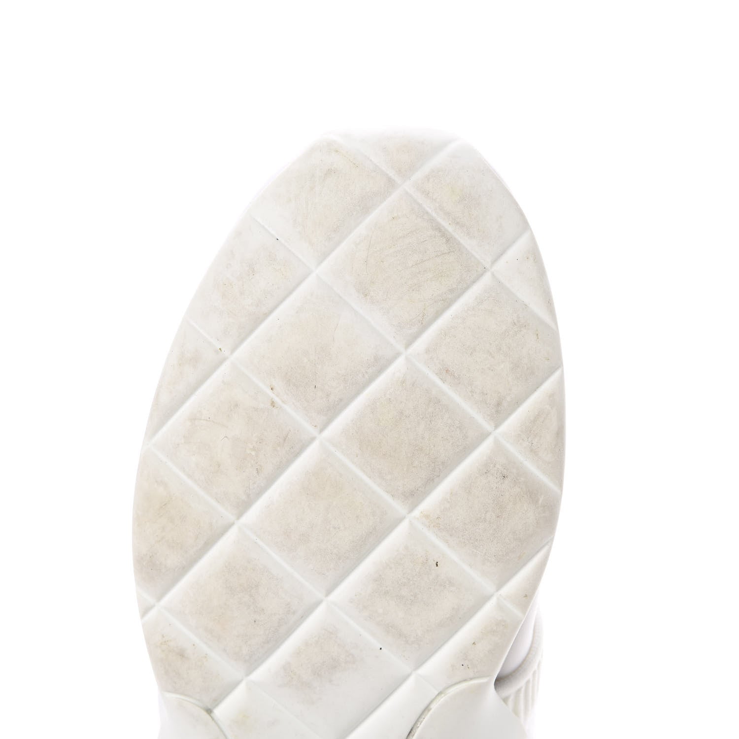 Chanel Stretch Fabric CC Sneakers 41 White 10 of 11