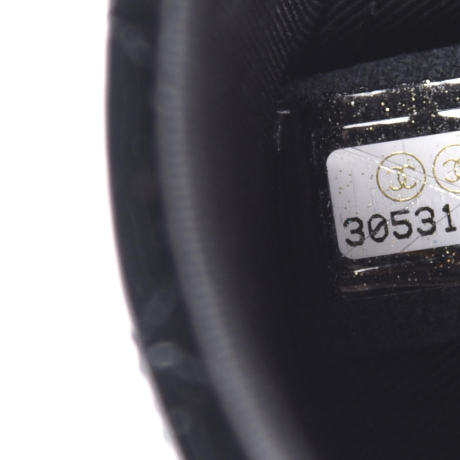 Chanel Patent Quilted Round Small Vanity With Chain Black 9 of 12