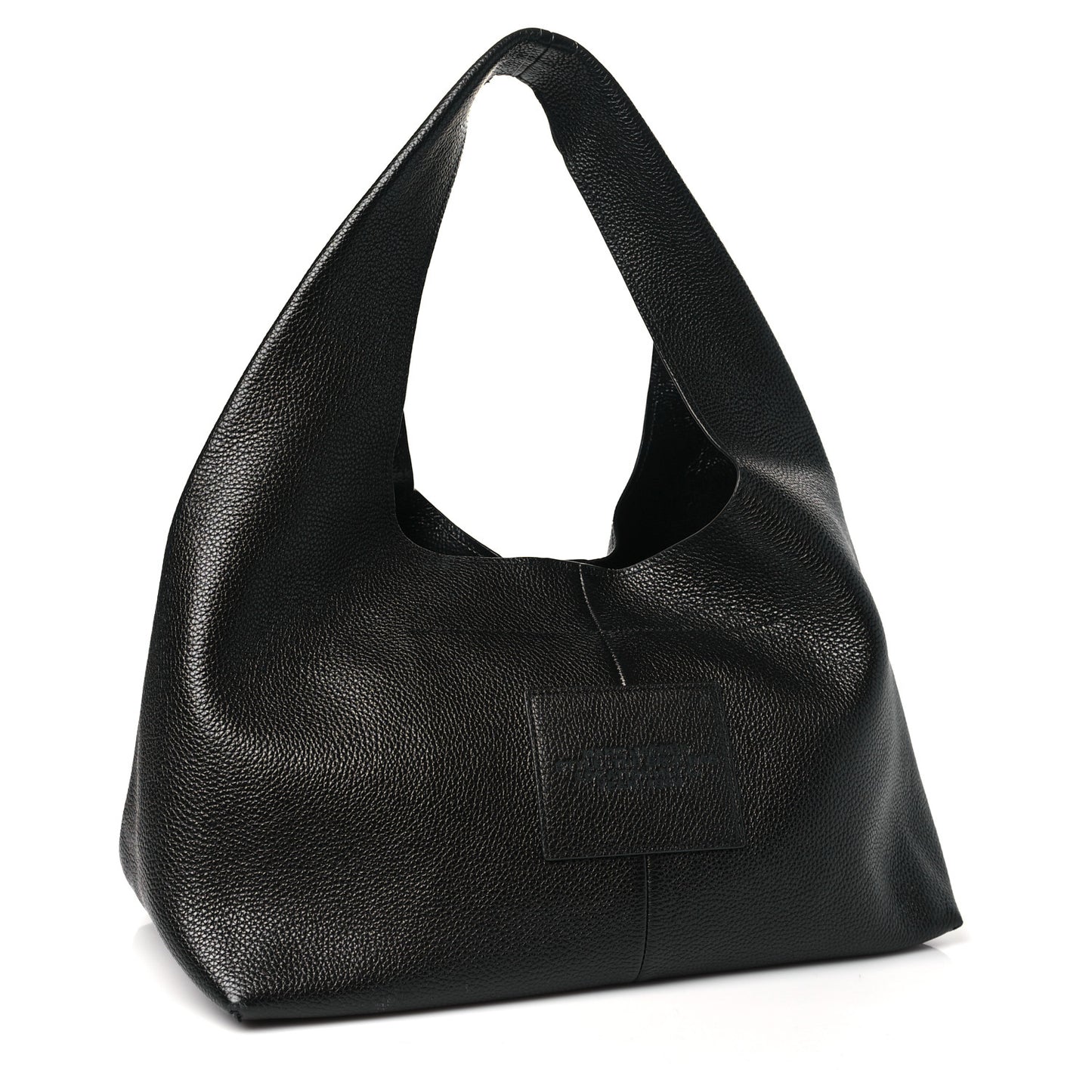 Grained Calfskin Medium The Sack Bag Black