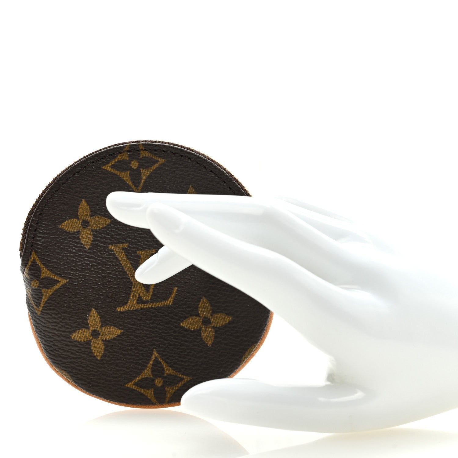 Louis Vuitton Monogram Round Coin Purse 2 of 6