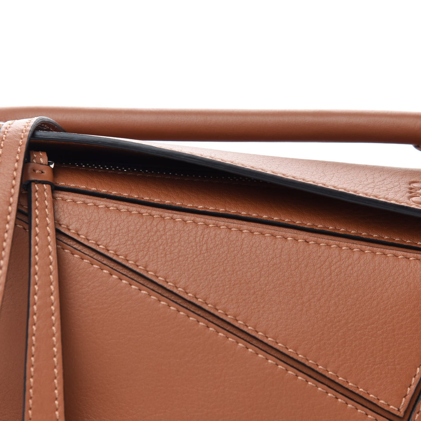 Calfskin Mini Puzzle Bag Tan
