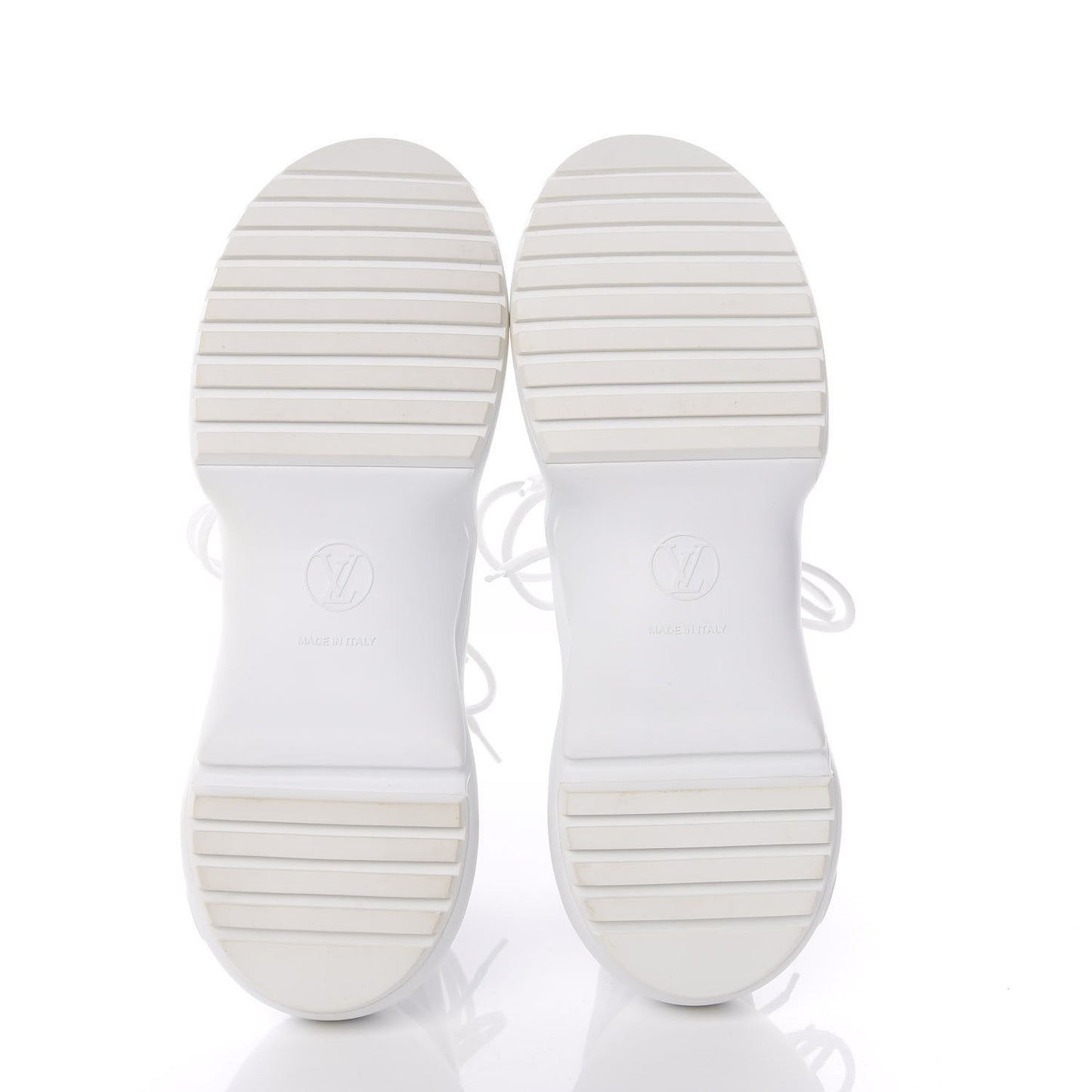 Calfskin Technical Nylon LV Archlight Sneakers 39.5 Marine