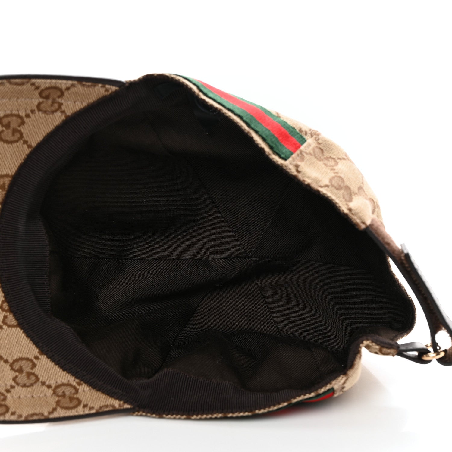 Gucci Monogram Web Baseball Hat M Beige Cocoa 7 of 9