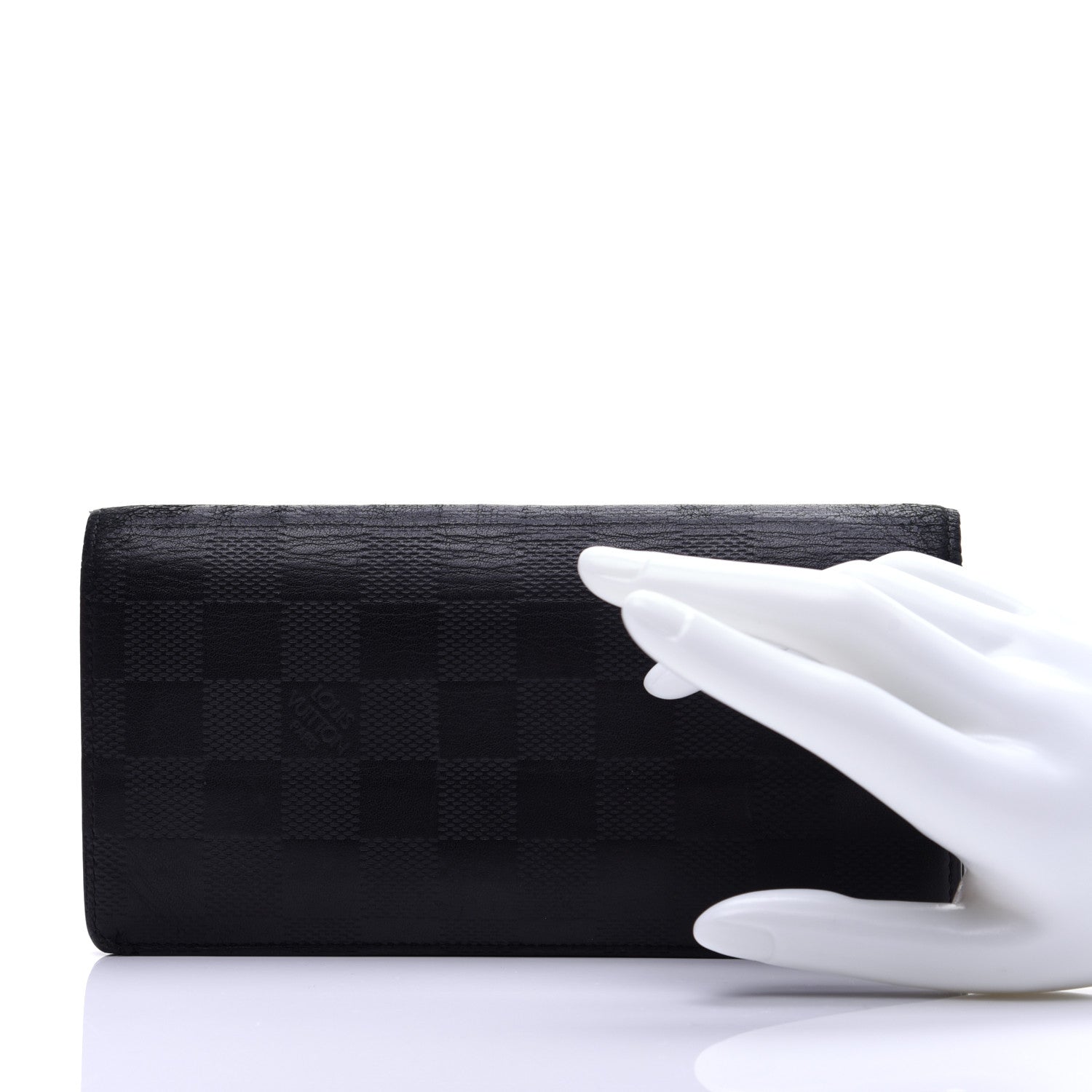 Louis Vuitton Damier Infini Brazza Wallet Onyx 2 of 12