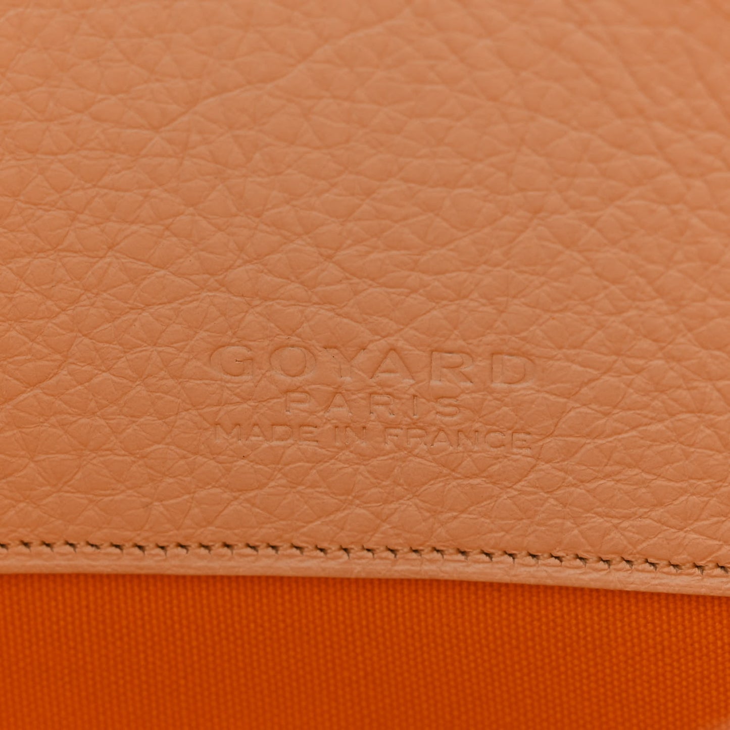 Goyardine Senat Pochette MM White