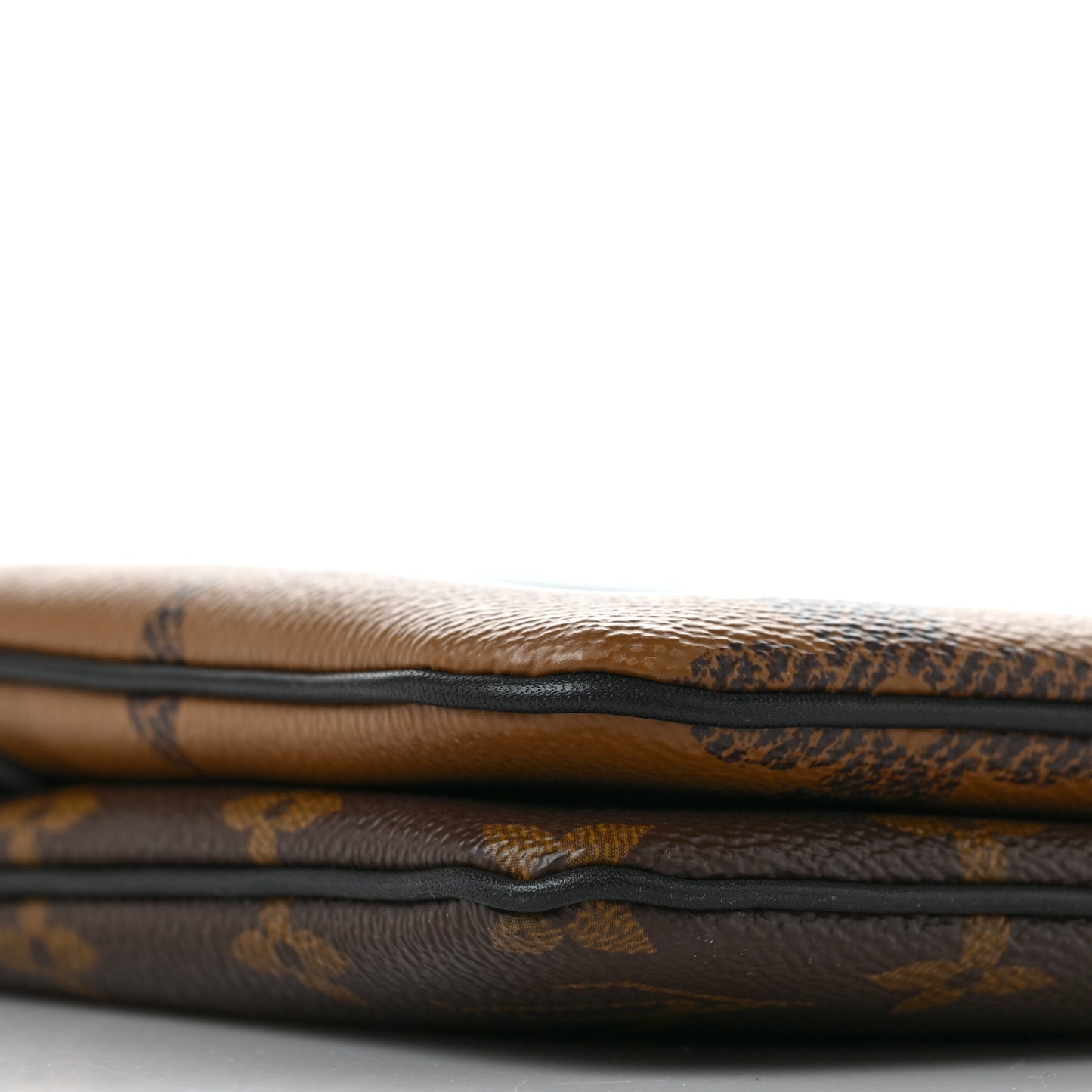 Reverse Monogram Giant Double Zip Pochette