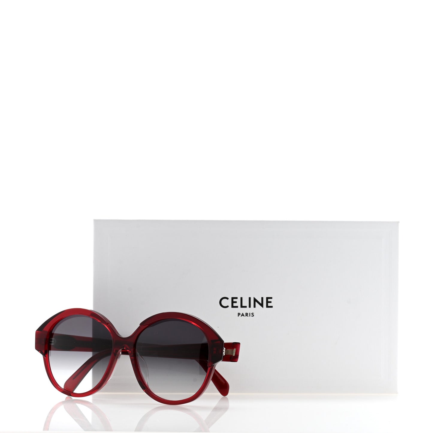 Acetate Maillon Triomphe Sunglasses CL40154I Burgundy