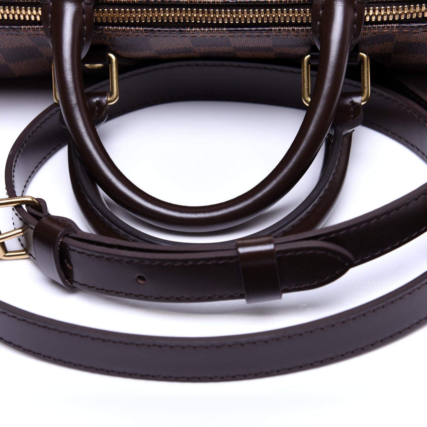 Damier Ebene Speedy Bandouliere 25