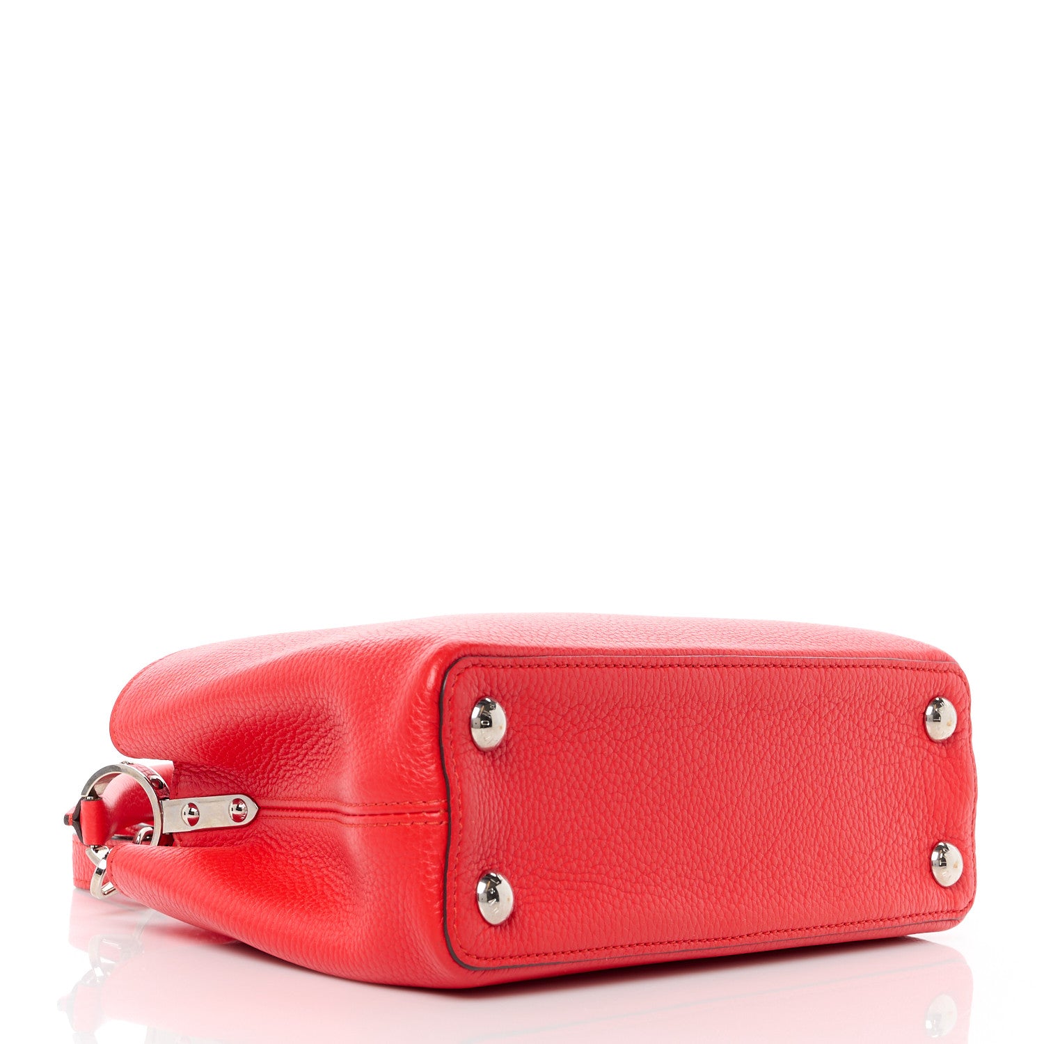 Louis Vuitton Taurillon Capucines BB Rubis 4 of 9