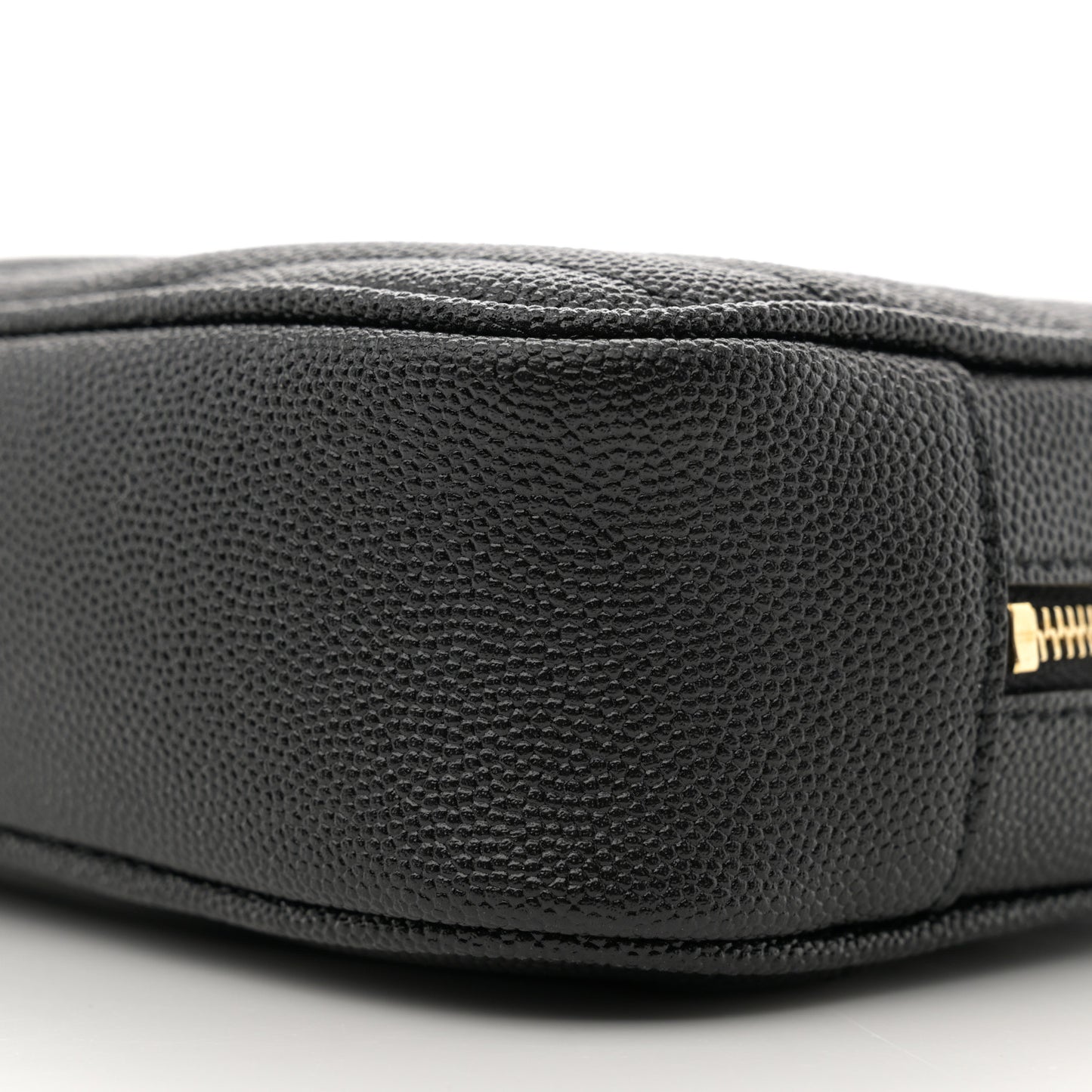 Grain De Poudre Matelasse Monogram Mini Lou Camera Bag Black