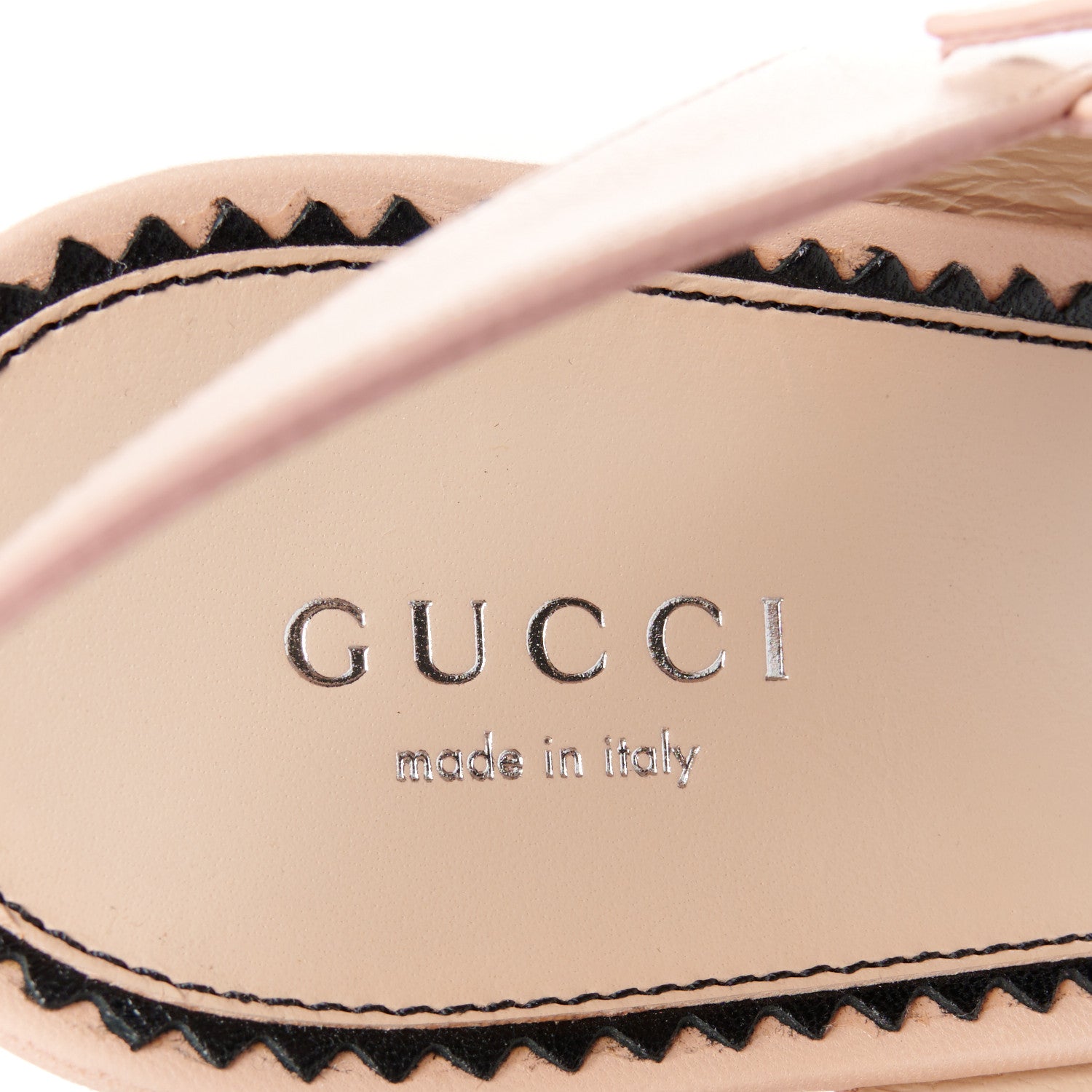 Gucci Malaga Kid Interlocking G Studs 155mm Platform Sandals 41 Perfect Pink 7 of 7