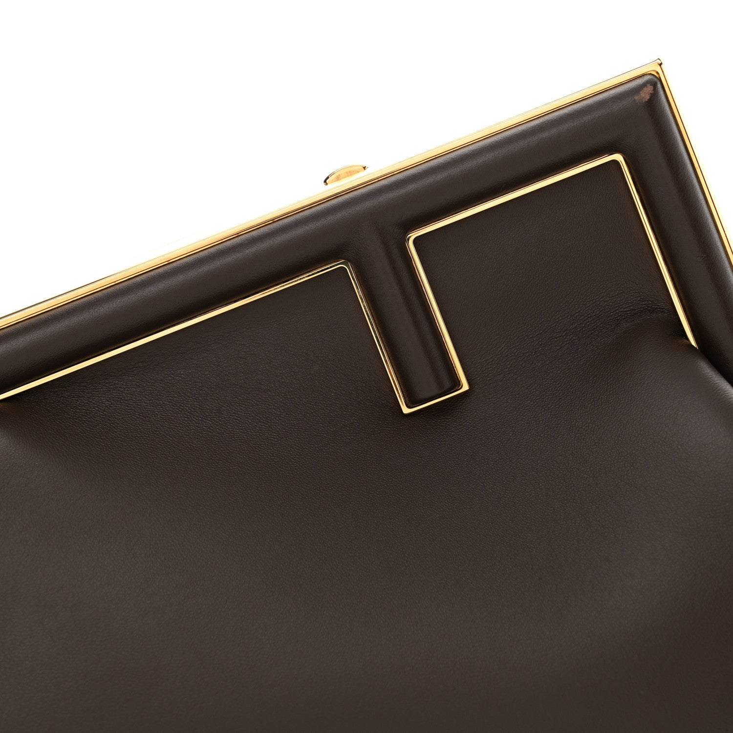 Fendi Shiny Nappa Small Fendi First Chocolate 8 of 11