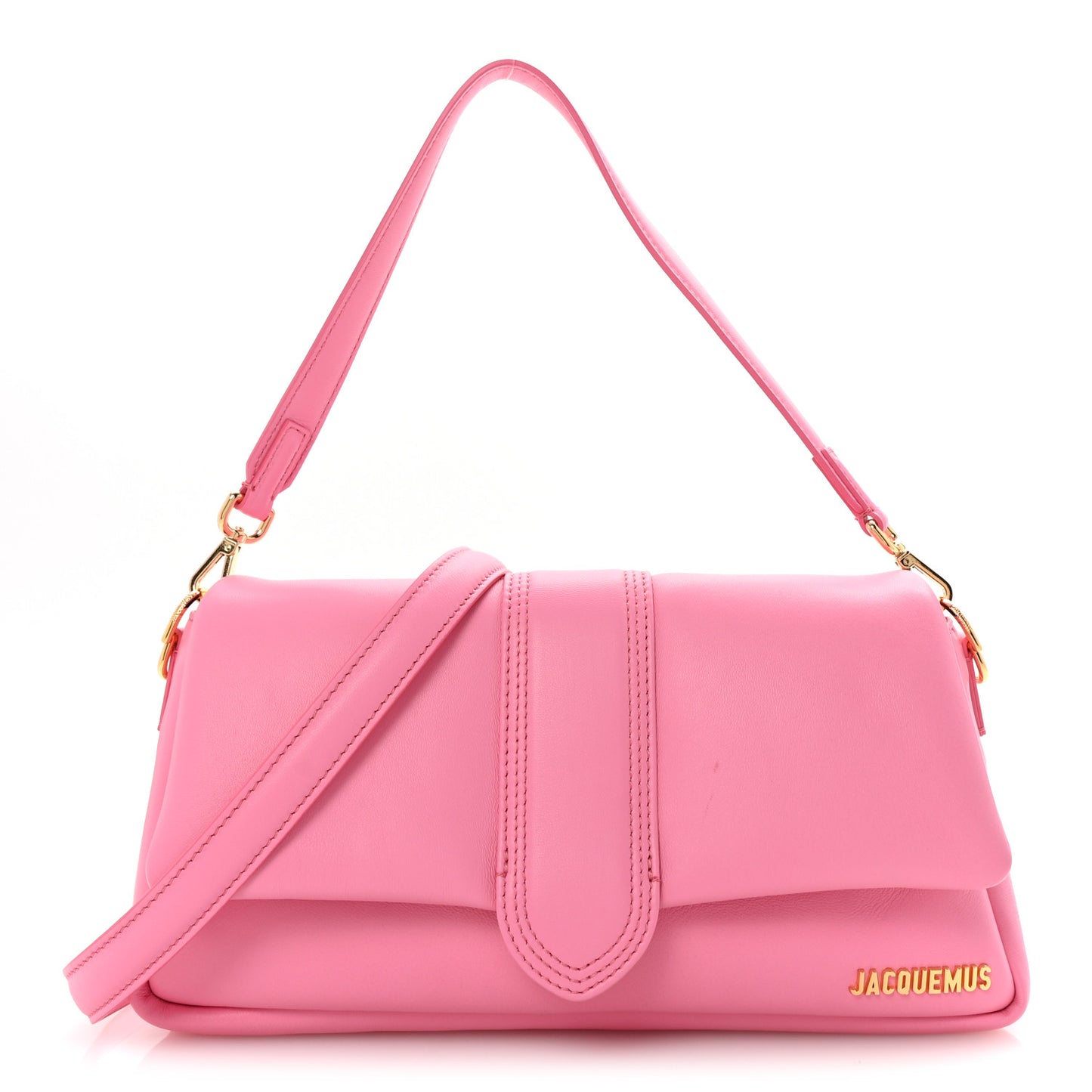 Padded Lambskin Le Petit Bambimou Neon Pink