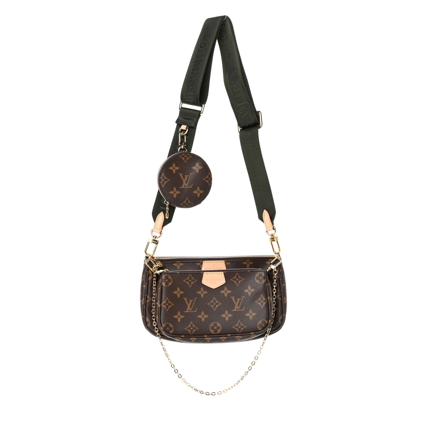 Monogram Multi Pochette Accessories Kaki