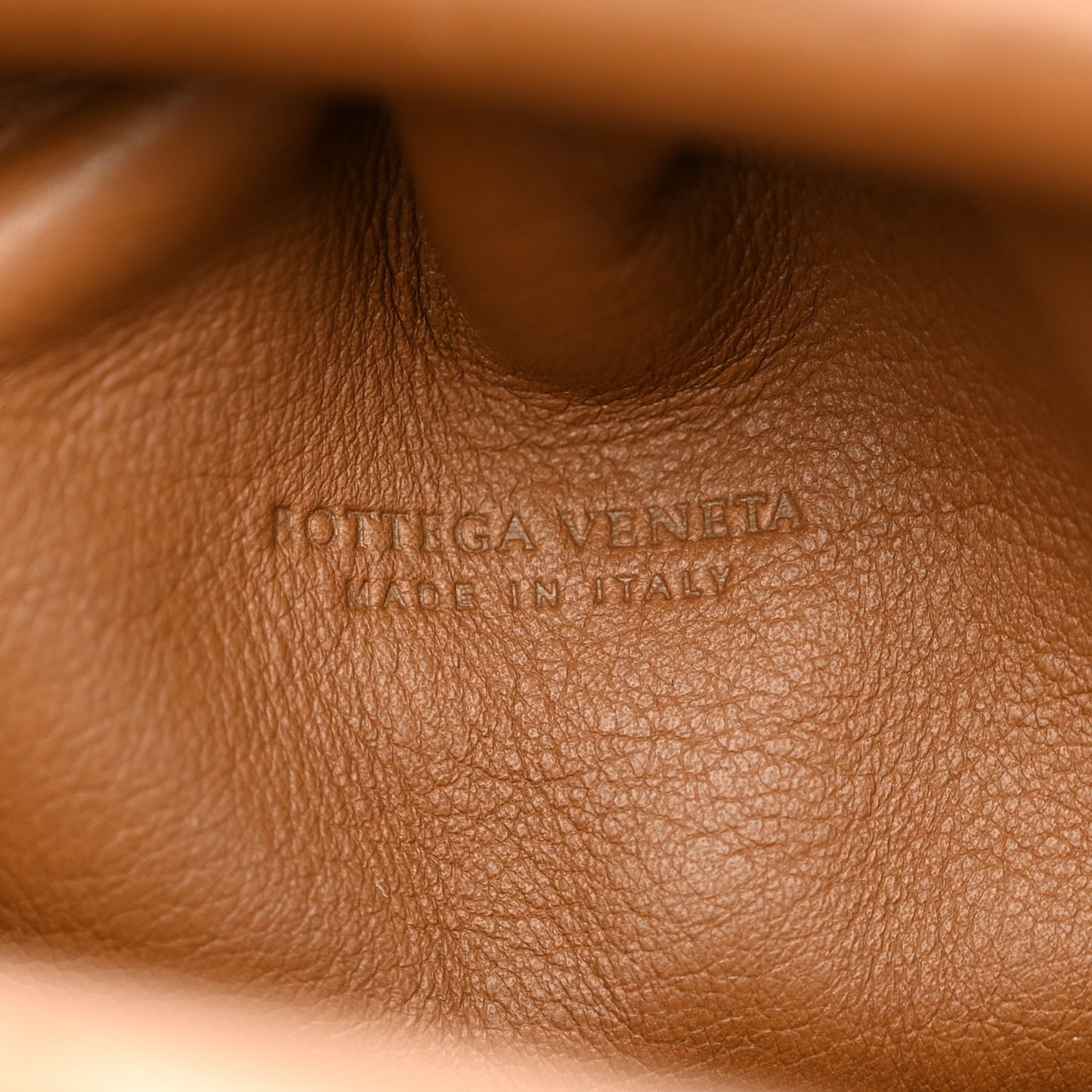 Butter Calfskin The Mini Pouch Cammello