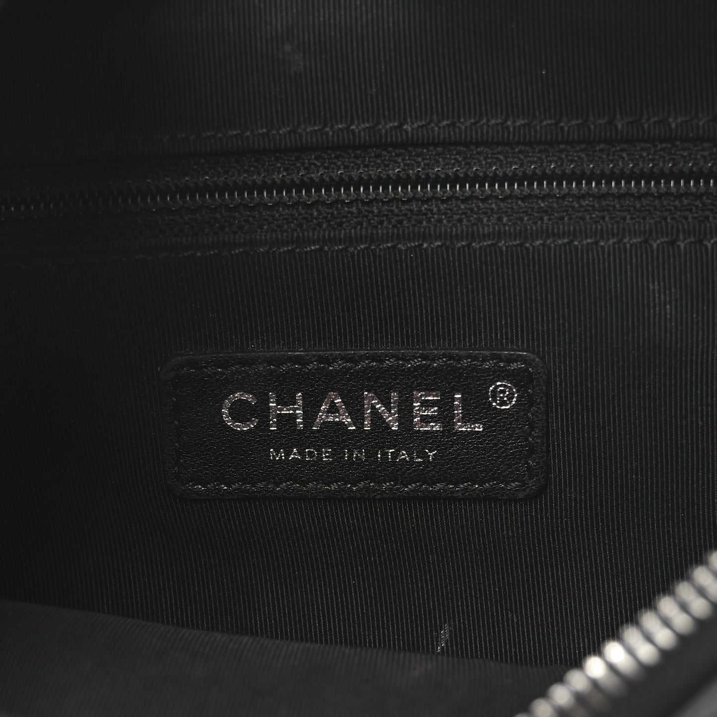 Calfskin Chain 20s Signe Waist Bag Black