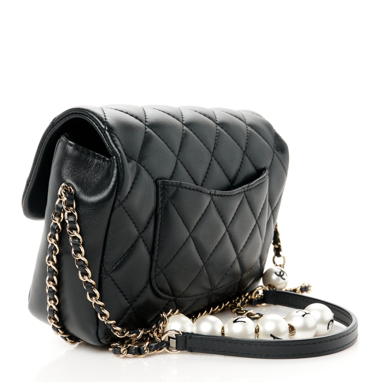 Chanel Lambskin Quilted Small My Precious Flap Black 3 of 11